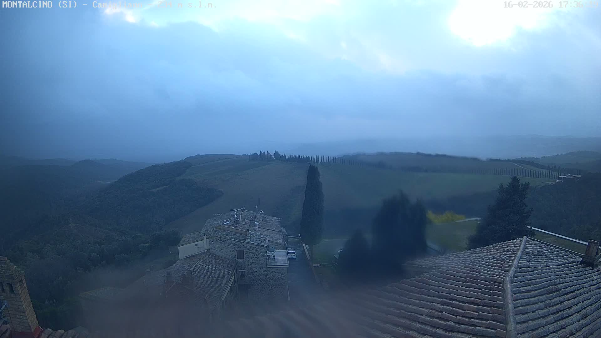 Montalcino, Camigliano Live Cam - Siena, Tuscany, Italy