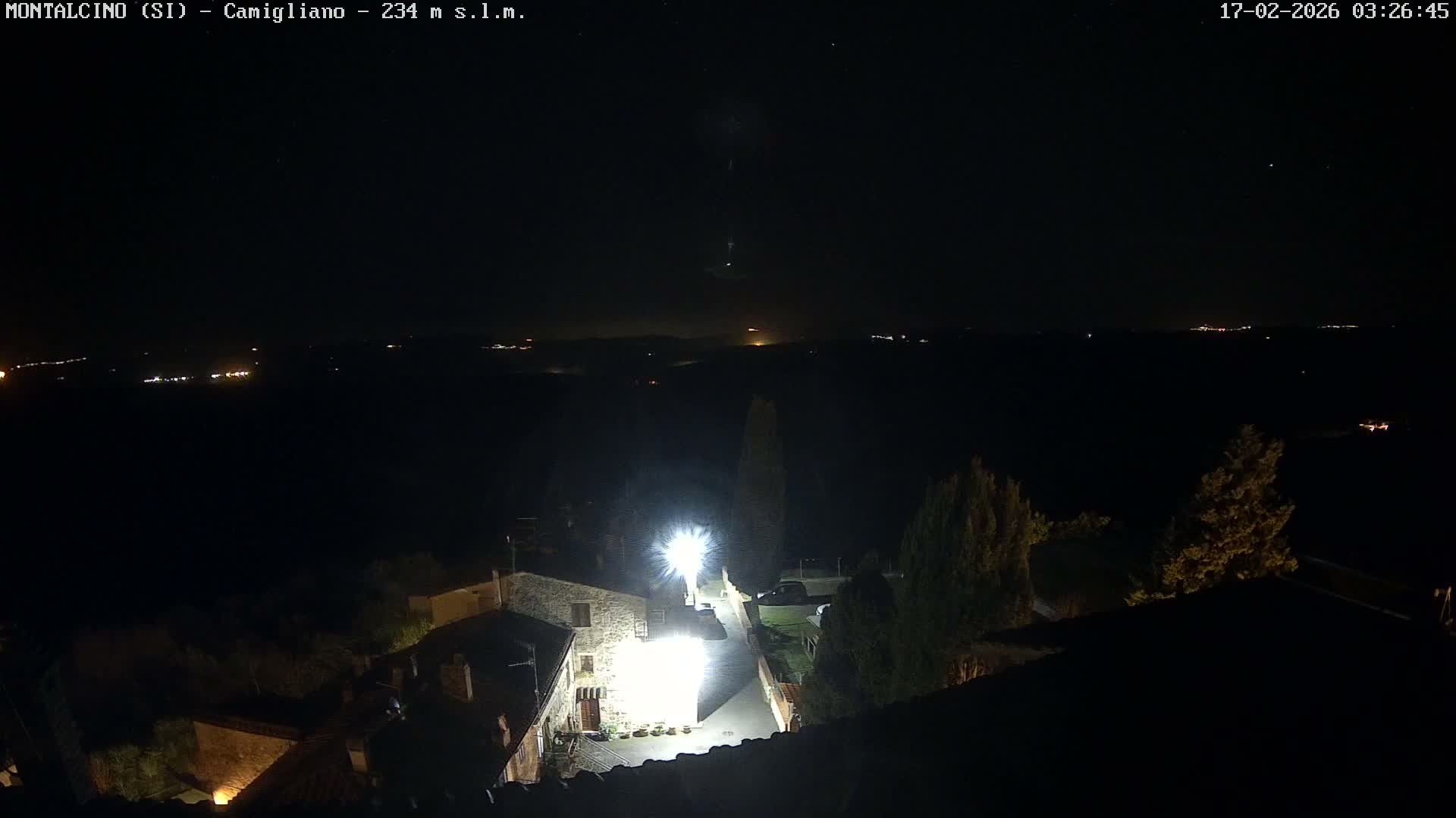 Montalcino, Camigliano Live Cam - Siena, Tuscany, Italy