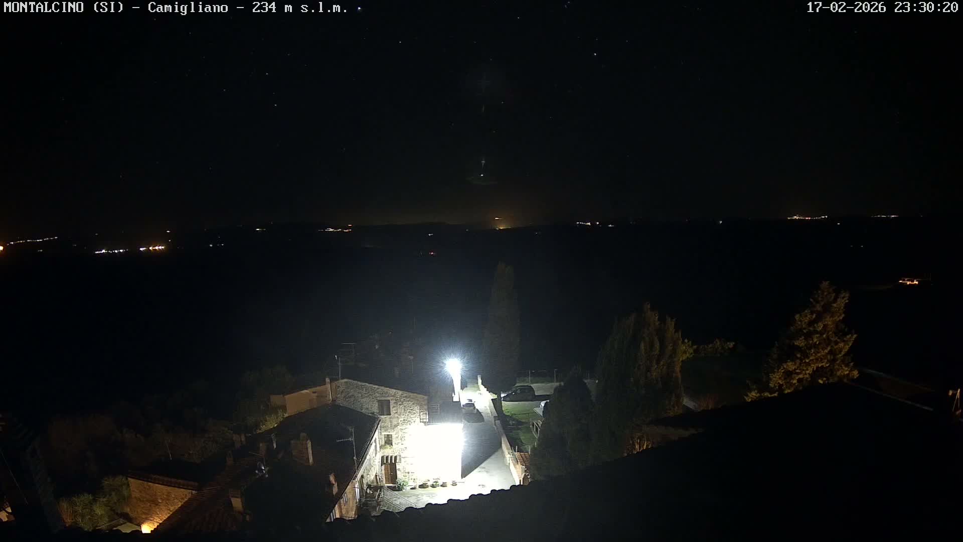 Montalcino, Camigliano Live Cam - Siena, Tuscany, Italy