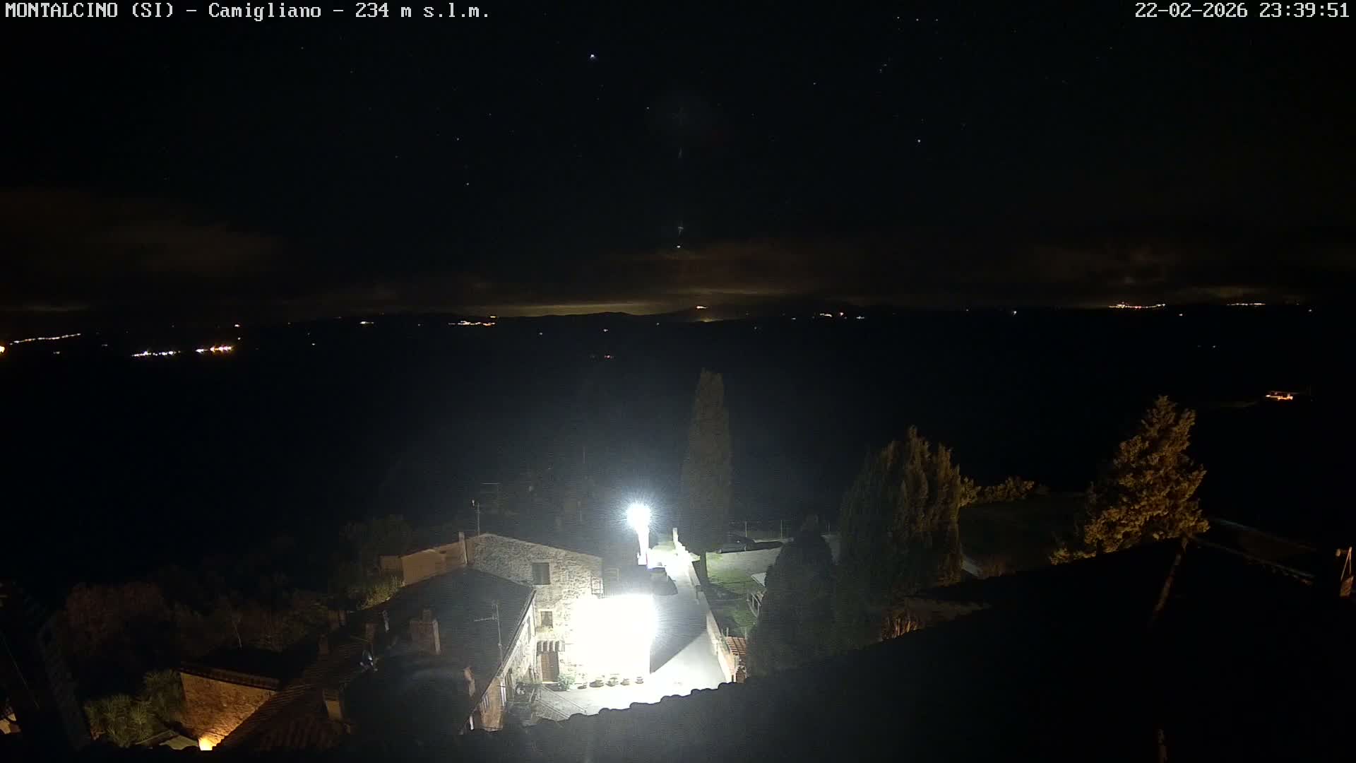 Montalcino, Camigliano Live Cam - Siena, Tuscany, Italy