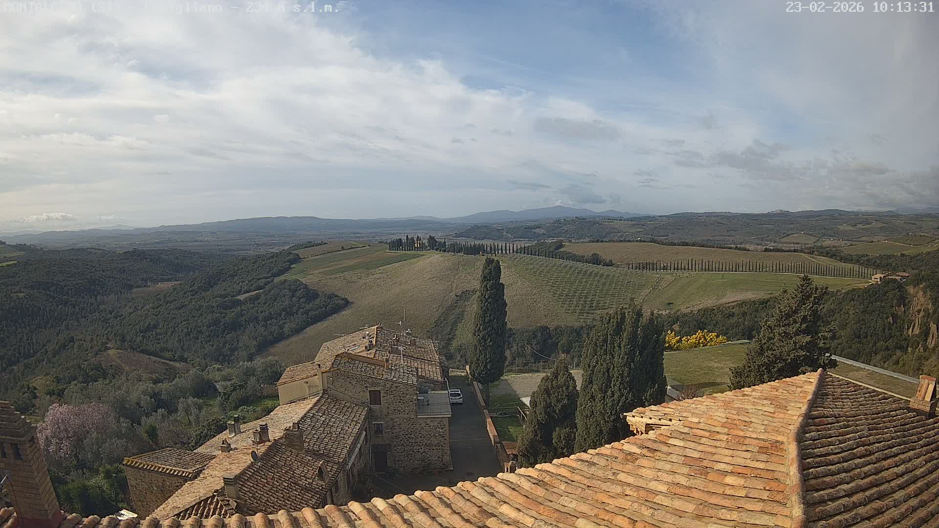 Montalcino, Camigliano Live Cam - Siena, Tuscany, Italy
