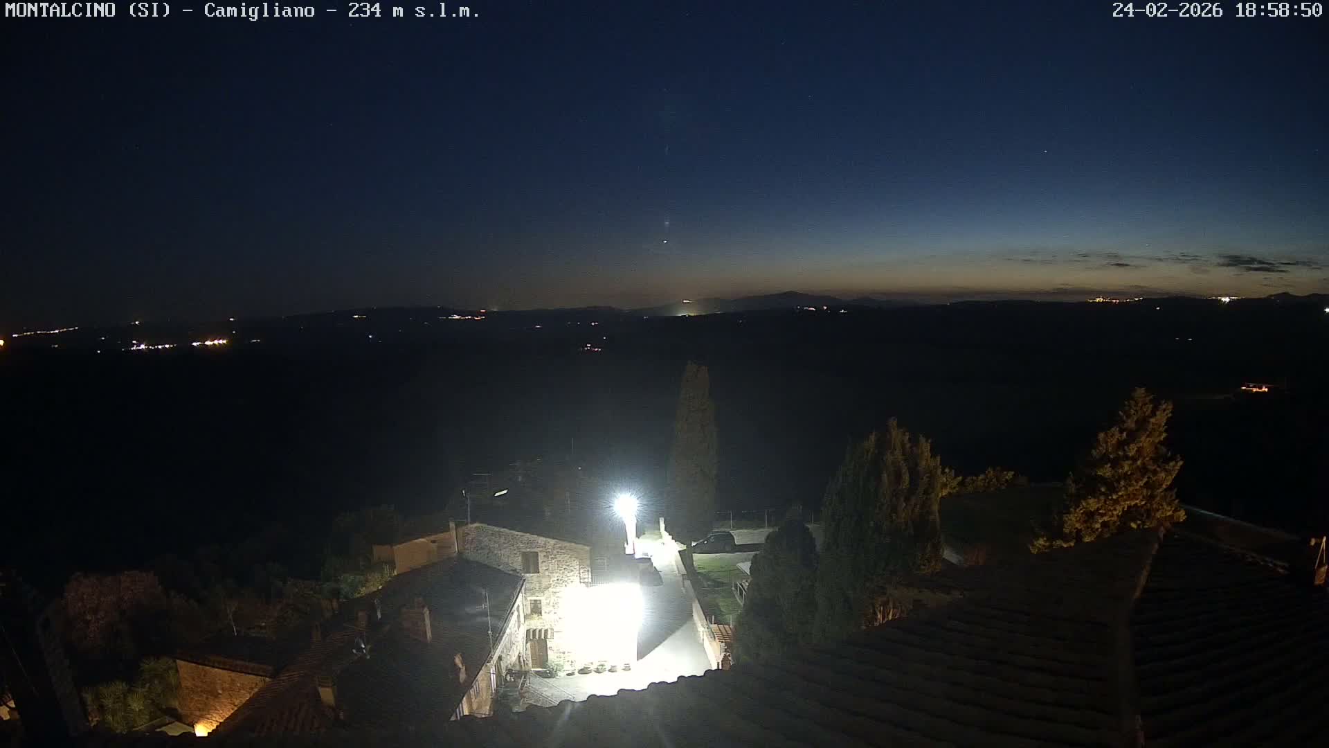 Montalcino, Camigliano Live Cam - Siena, Tuscany, Italy