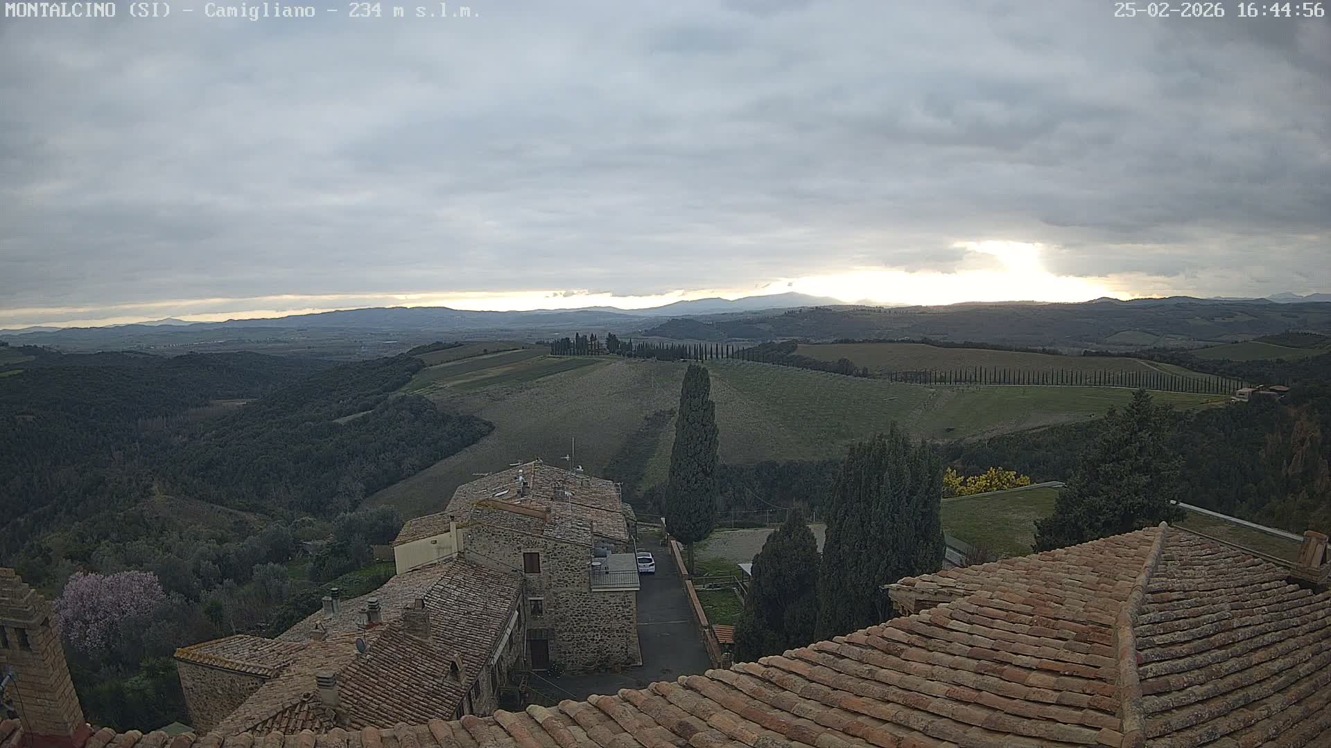 Montalcino, Camigliano Live Cam - Siena, Tuscany, Italy