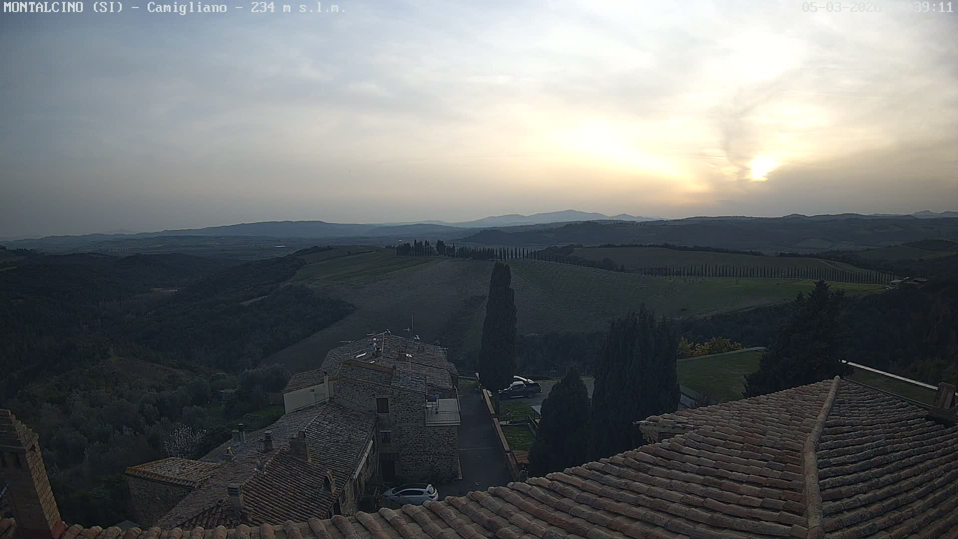 Montalcino, Camigliano Live Cam - Siena, Tuscany, Italy