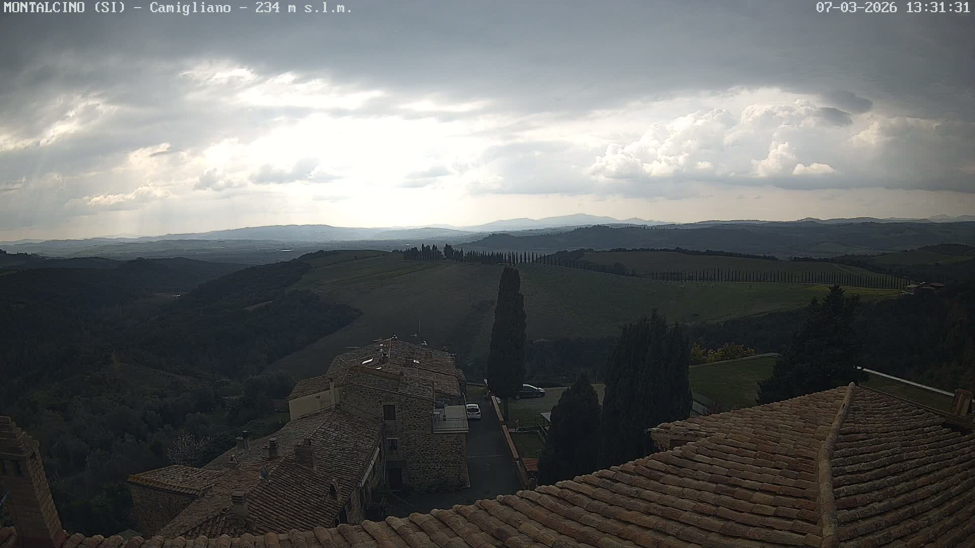 Montalcino, Camigliano Live Cam - Siena, Tuscany, Italy