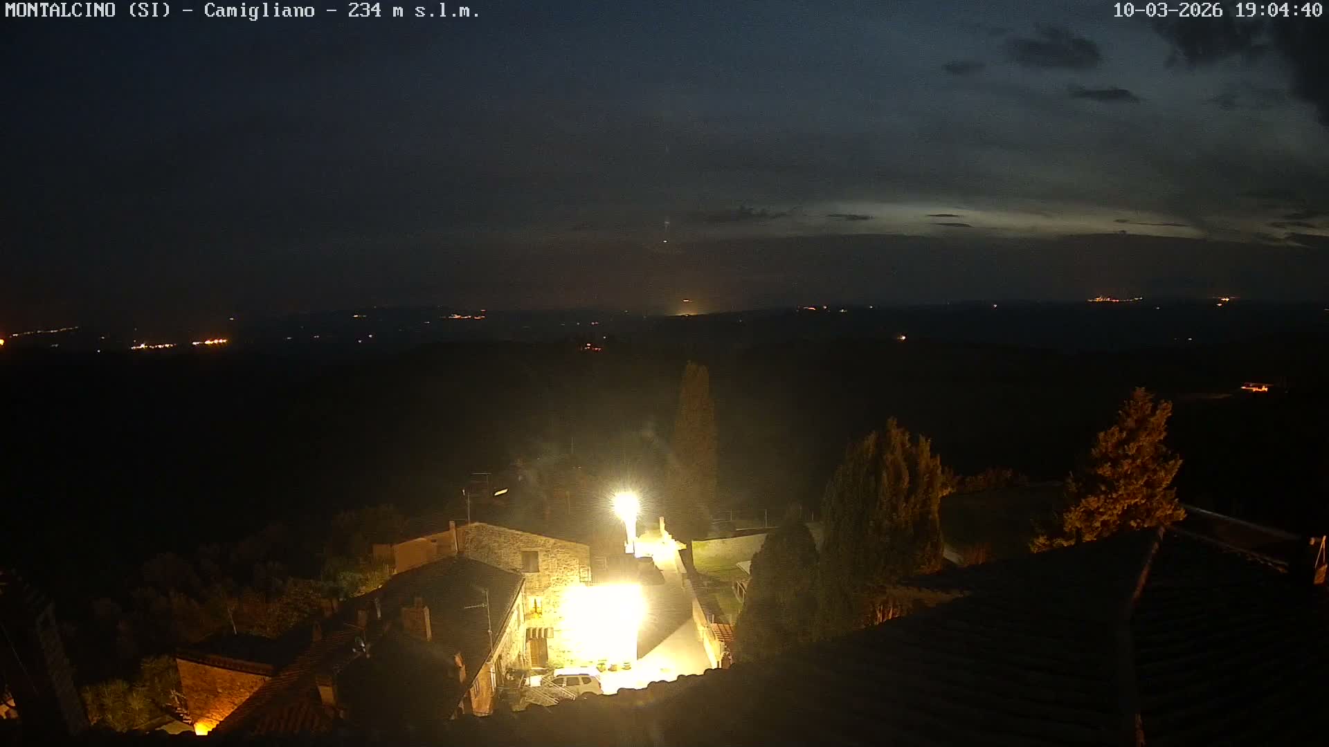 Montalcino, Camigliano Live Cam - Siena, Tuscany, Italy
