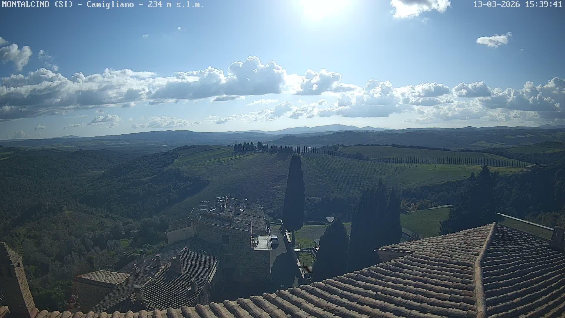 Montalcino, Camigliano Live Cam - Siena, Tuscany, Italy