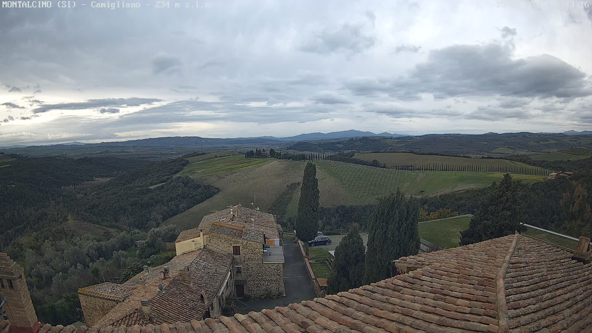 Montalcino, Camigliano Live Cam - Siena, Tuscany, Italy