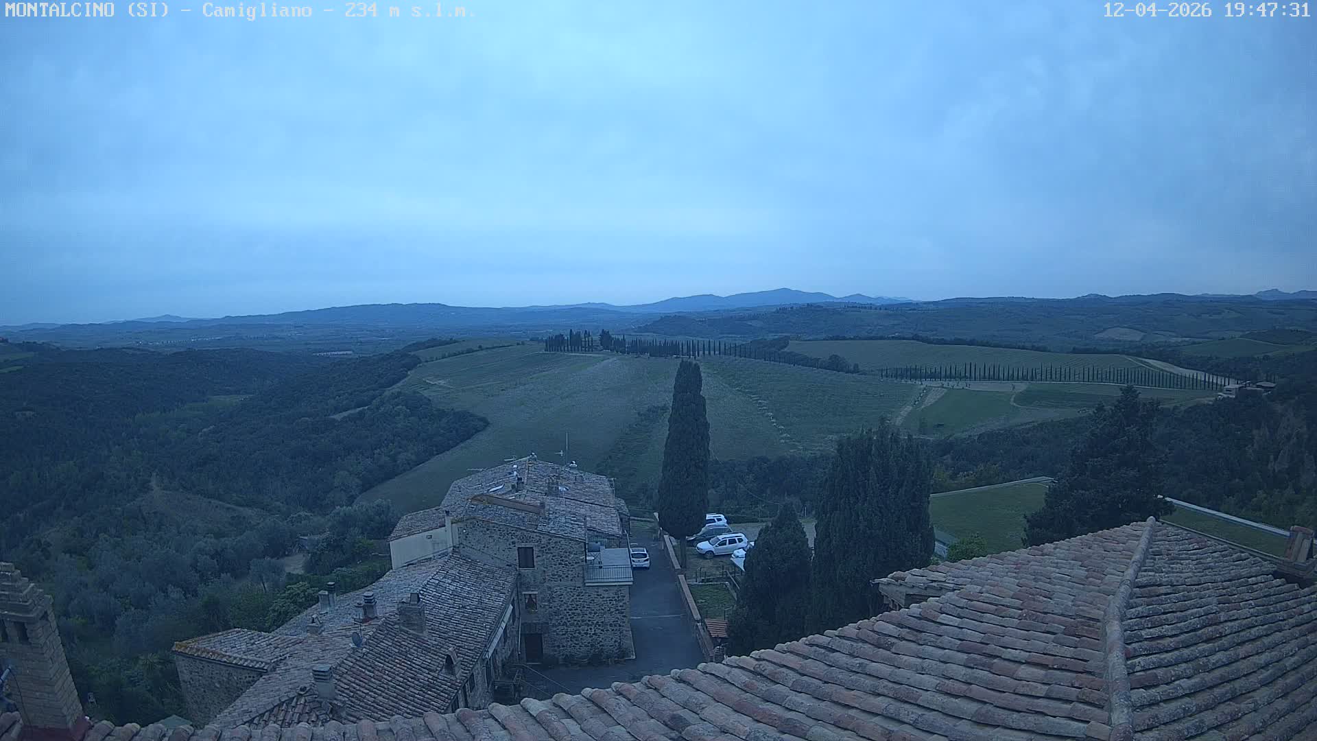 Montalcino, Camigliano Live Cam - Siena, Tuscany, Italy