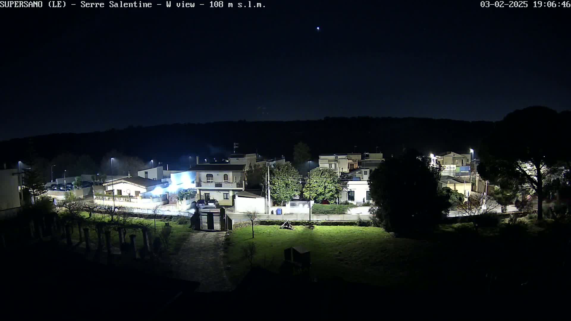 Supersano, Serre Salentine Live Cam - Lecce, Apulia, Italy