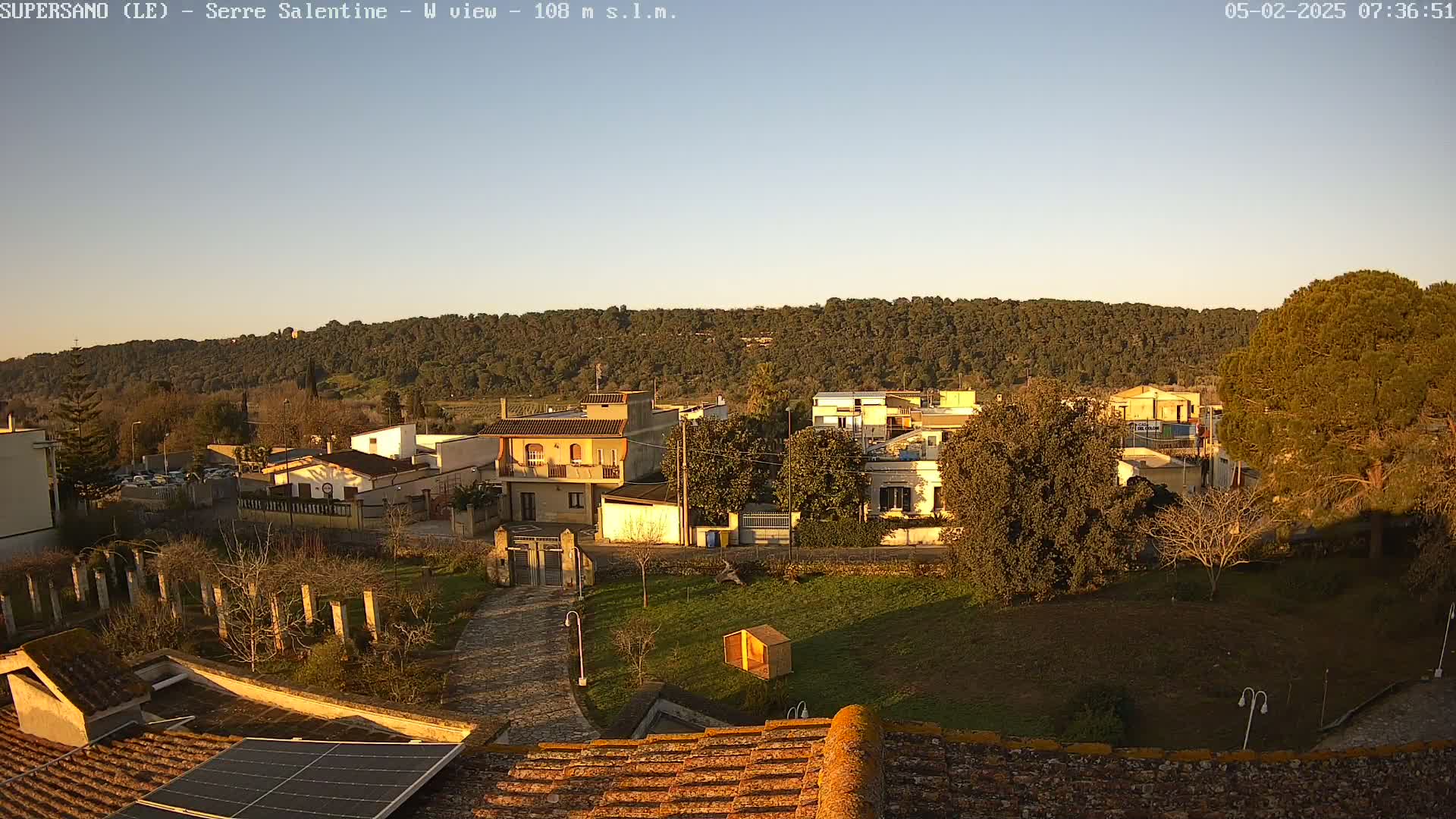 Supersano, Serre Salentine Live Cam - Lecce, Apulia, Italy