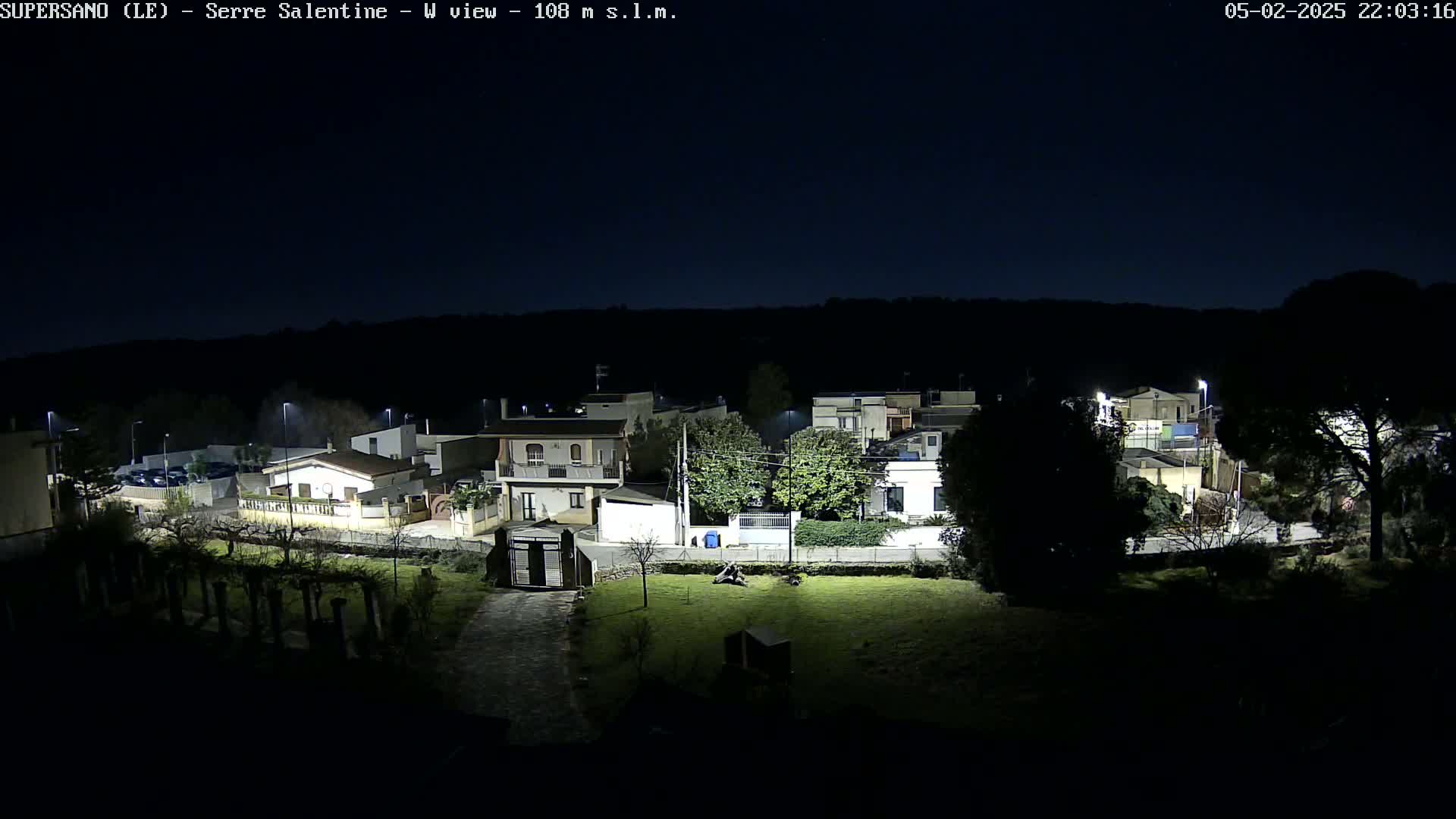 Supersano, Serre Salentine Live Cam - Lecce, Apulia, Italy