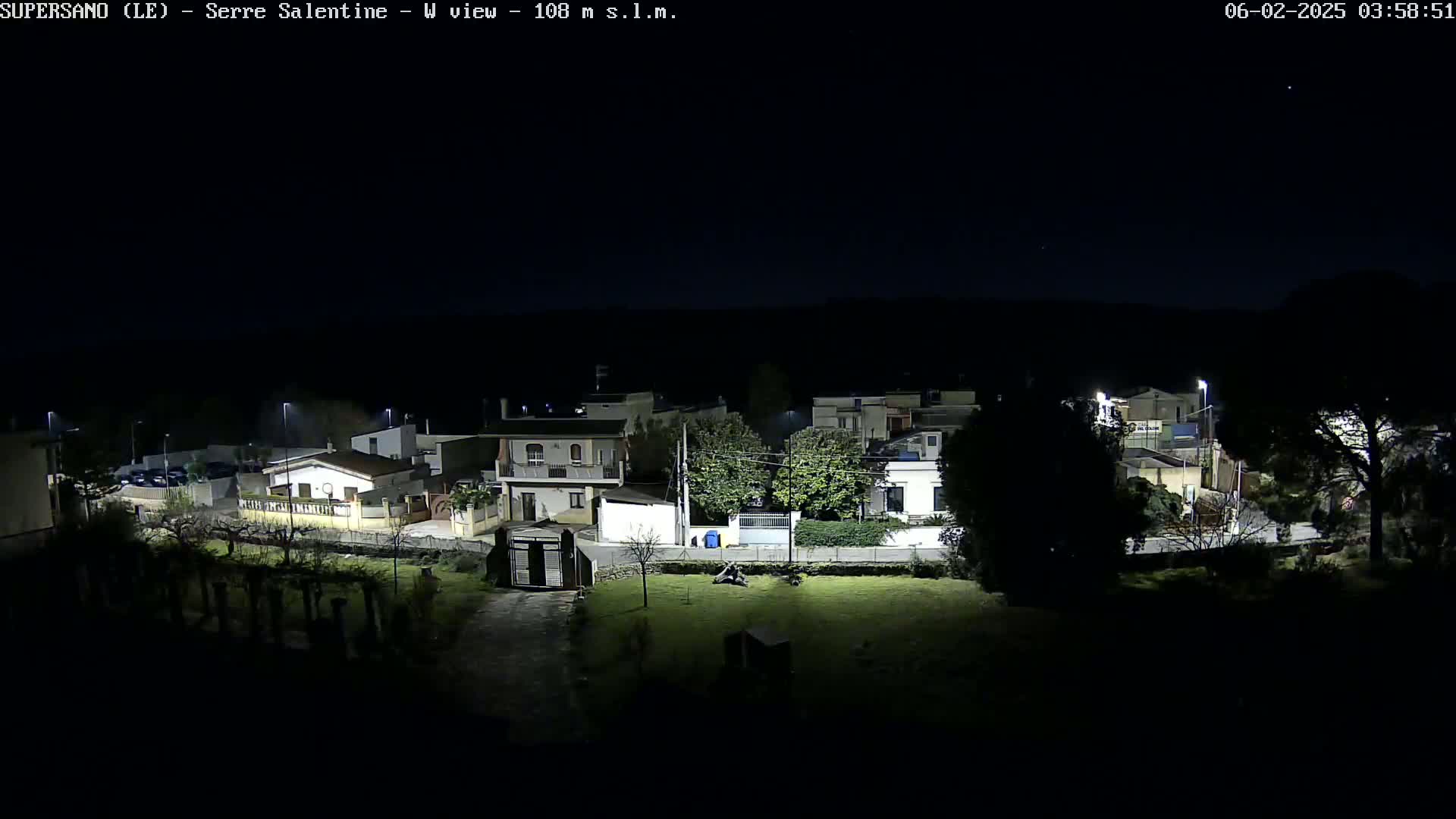 Supersano, Serre Salentine Live Cam - Lecce, Apulia, Italy