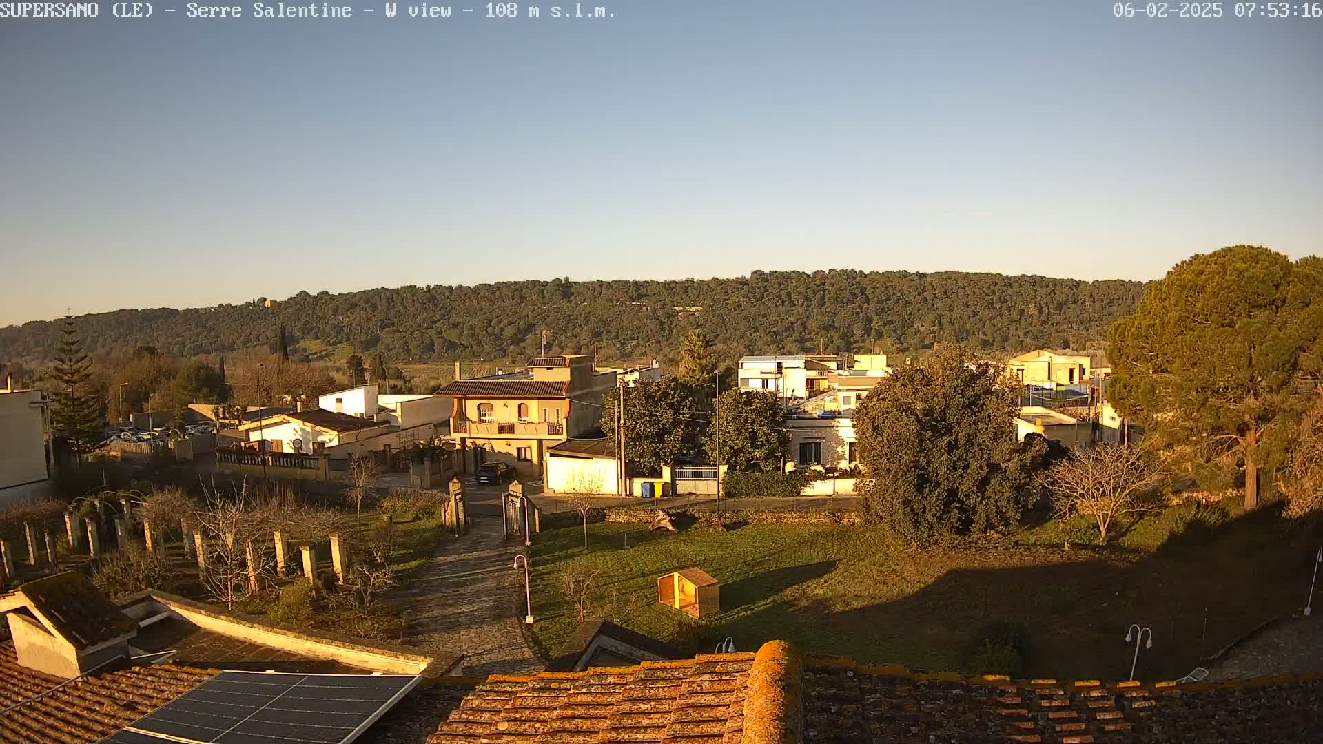 Supersano, Serre Salentine Live Cam - Lecce, Apulia, Italy