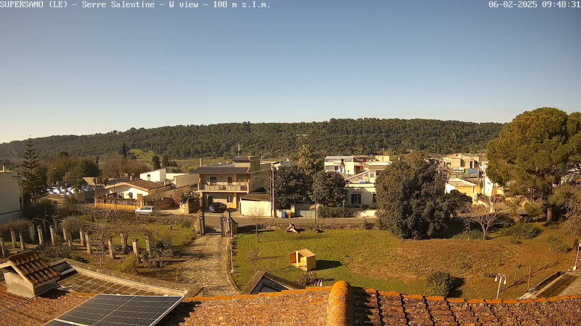 Supersano, Serre Salentine Live Cam - Lecce, Apulia, Italy