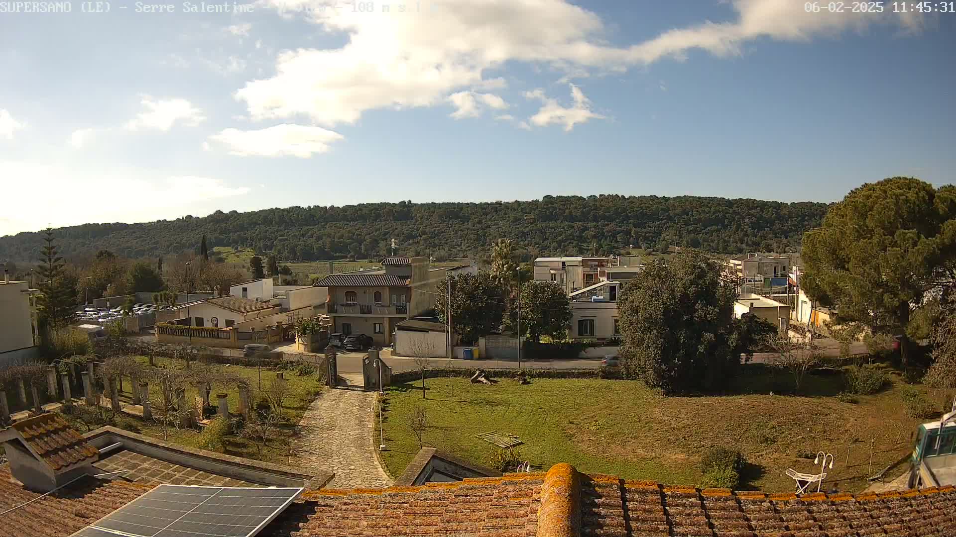 Supersano, Serre Salentine Live Cam - Lecce, Apulia, Italy