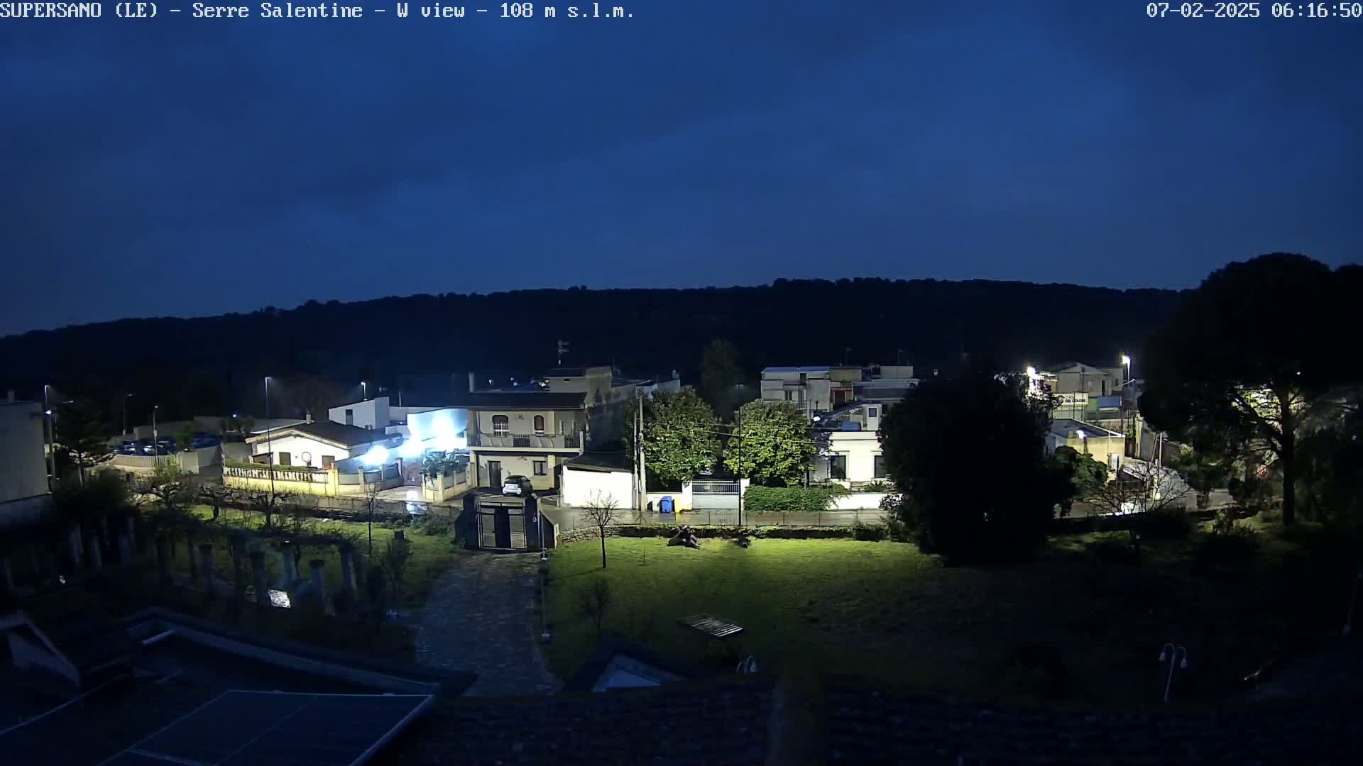 Supersano, Serre Salentine Live Cam - Lecce, Apulia, Italy
