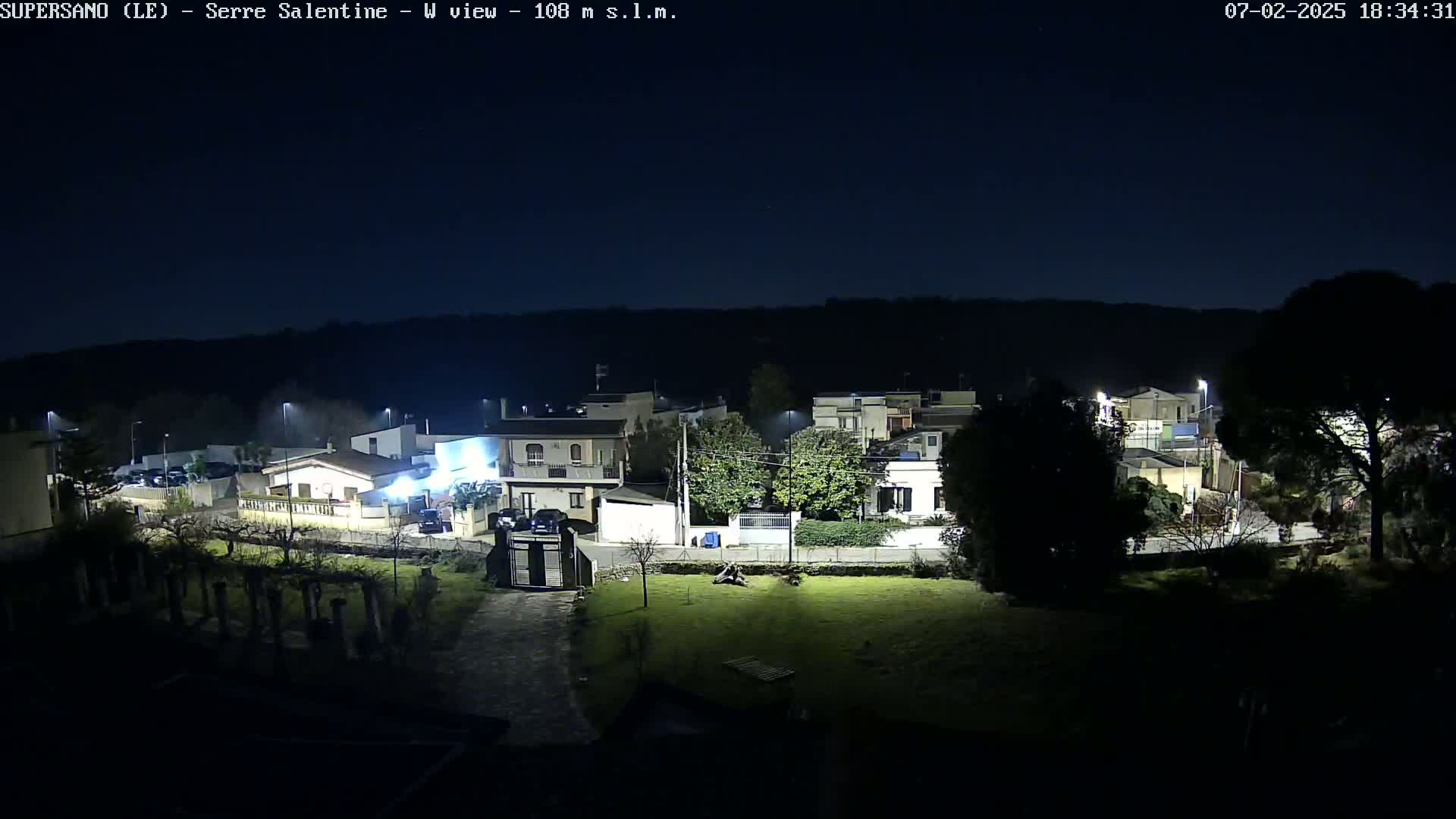 Supersano, Serre Salentine Live Cam - Lecce, Apulia, Italy