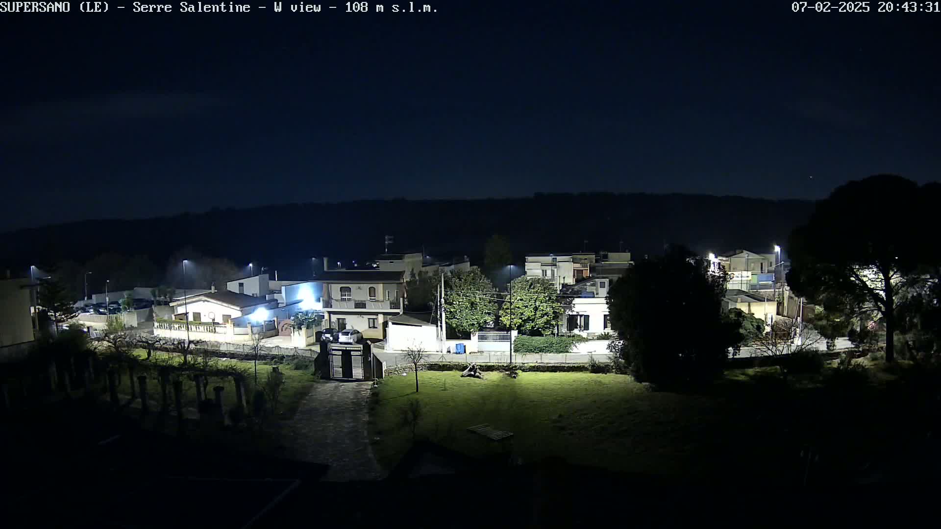 Supersano, Serre Salentine Live Cam - Lecce, Apulia, Italy