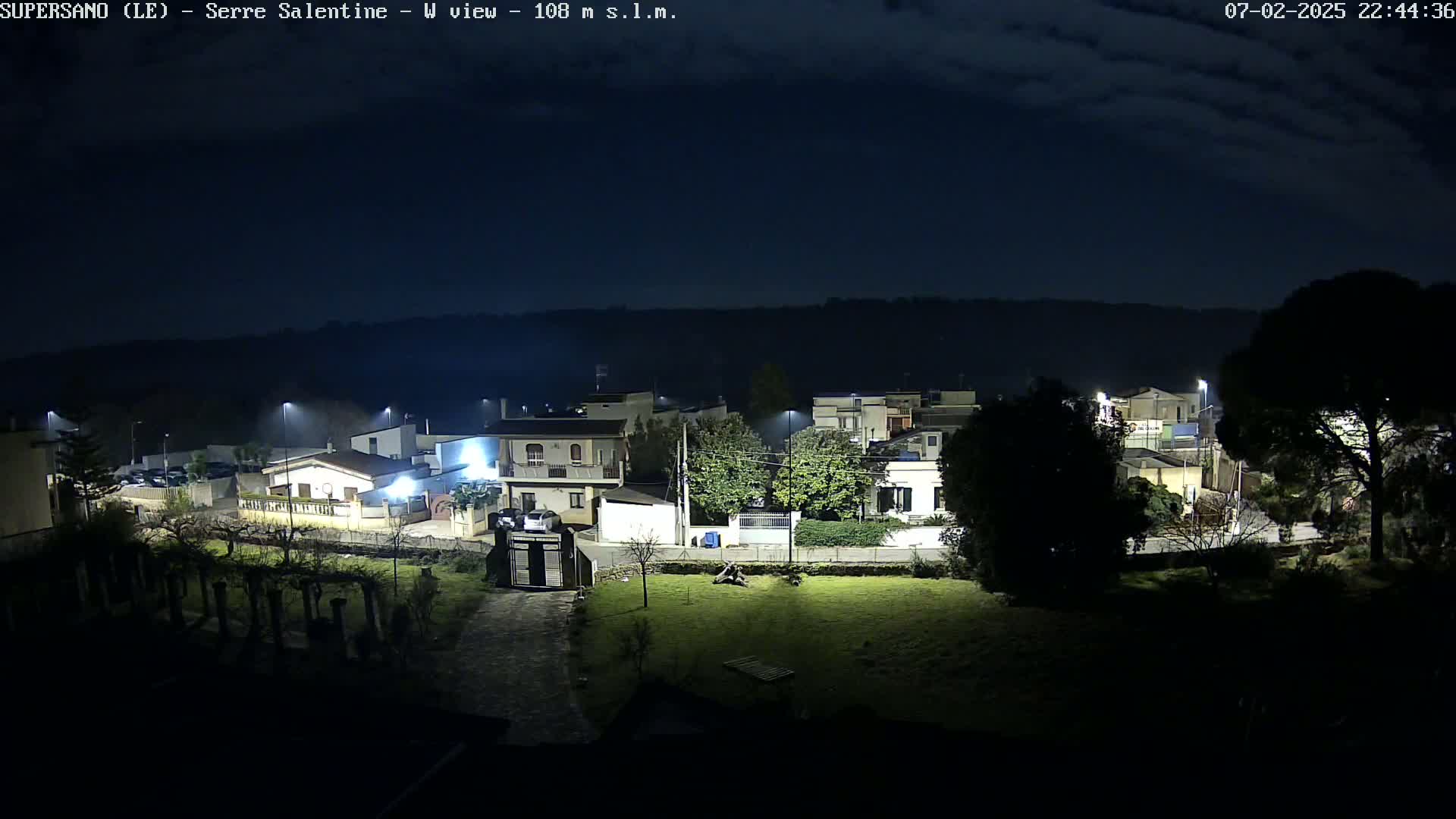Supersano, Serre Salentine Live Cam - Lecce, Apulia, Italy