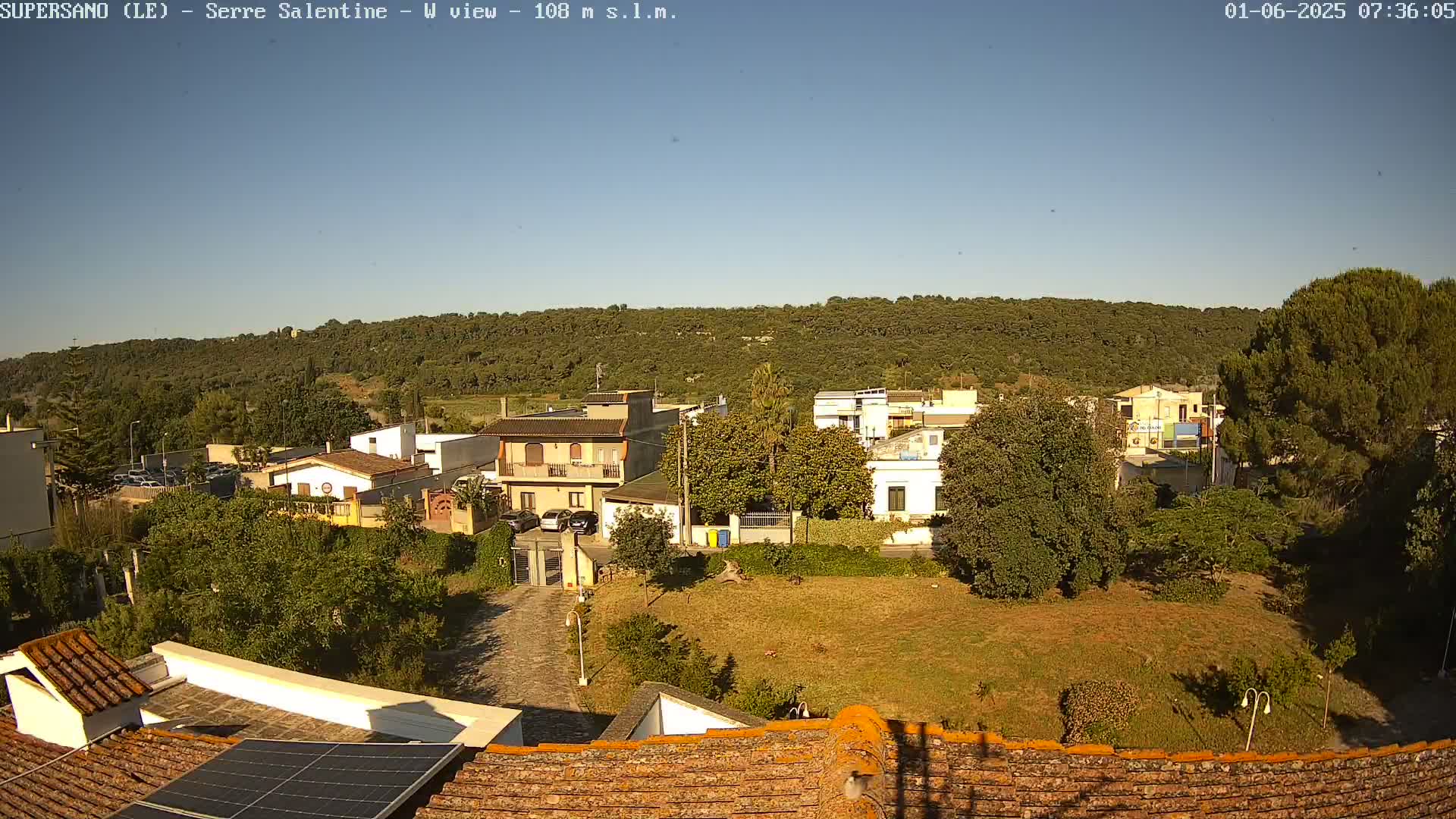 Supersano, Serre Salentine Live Cam - Lecce, Apulia, Italy