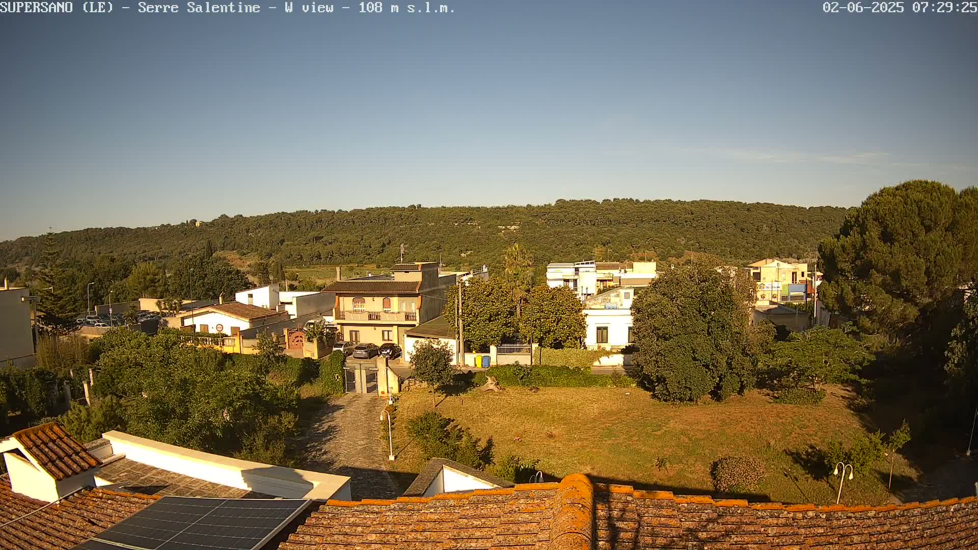 Supersano, Serre Salentine Live Cam - Lecce, Apulia, Italy