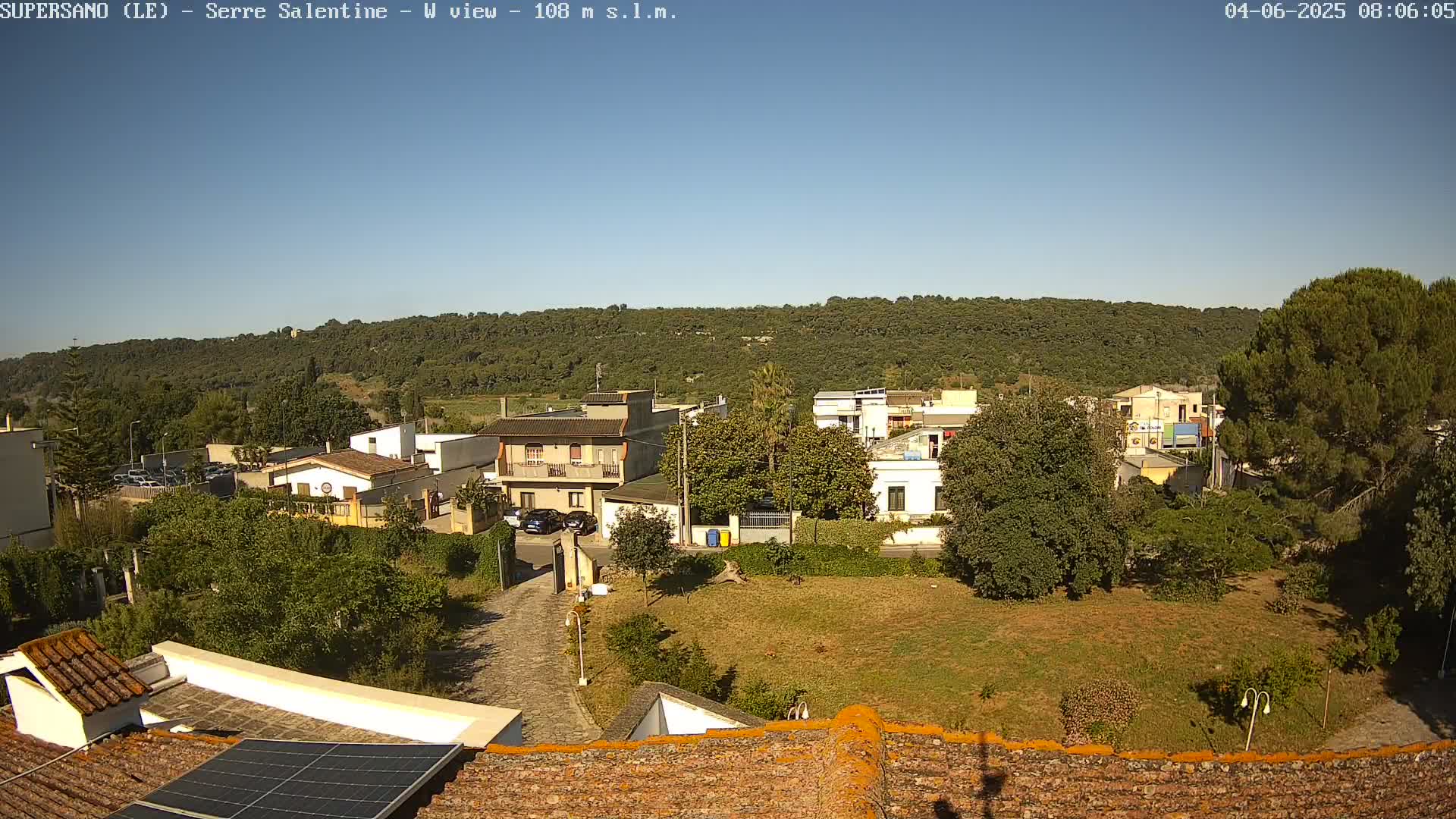 Supersano, Serre Salentine Live Cam - Lecce, Apulia, Italy