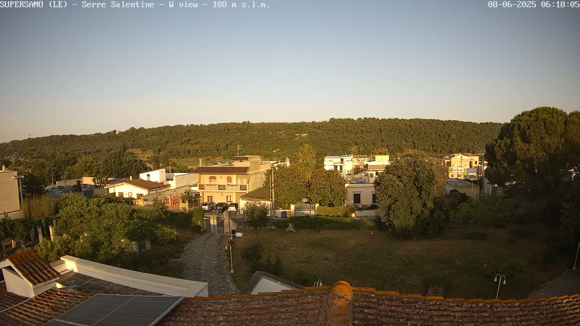 Supersano, Serre Salentine Live Cam - Lecce, Apulia, Italy