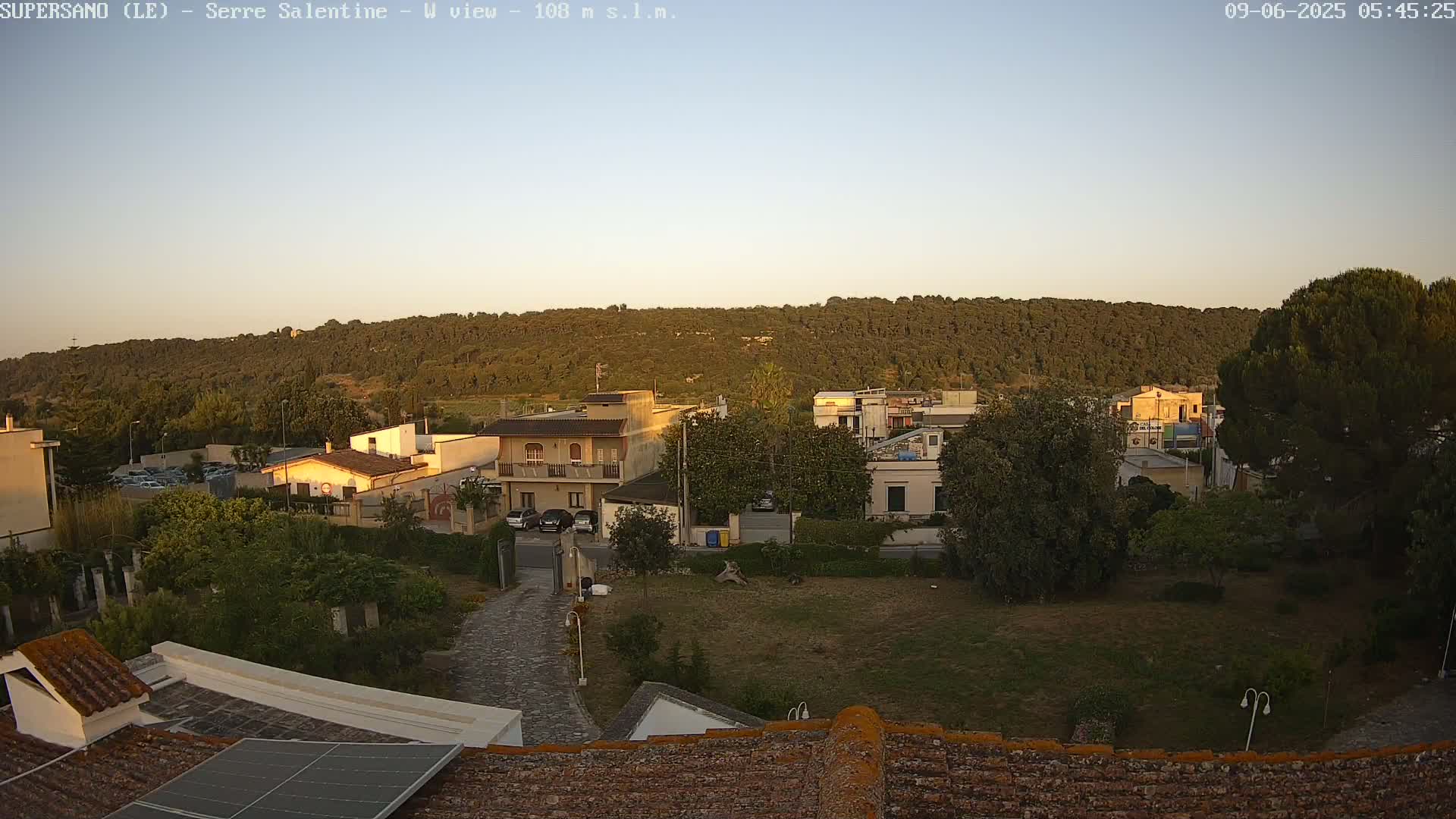 Supersano, Serre Salentine Live Cam - Lecce, Apulia, Italy