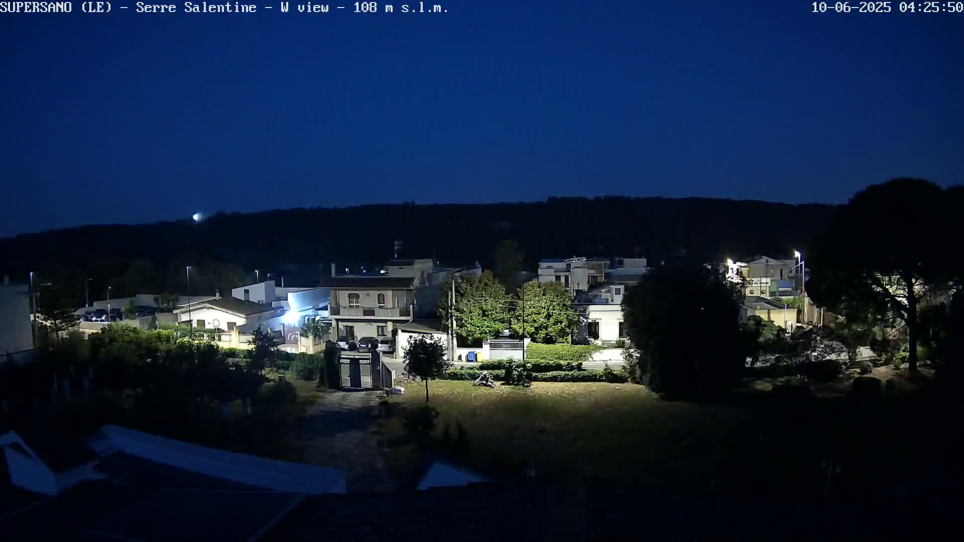Supersano, Serre Salentine Live Cam - Lecce, Apulia, Italy