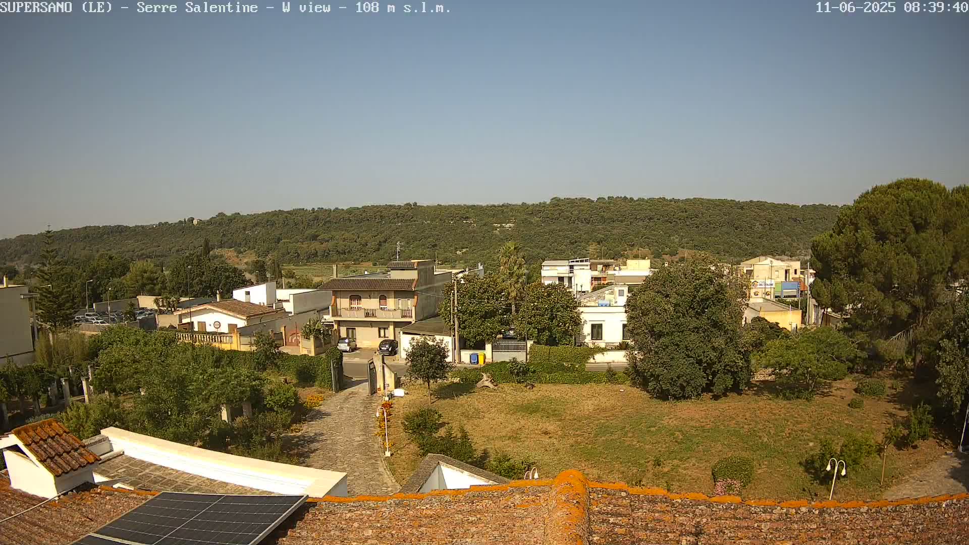 Supersano, Serre Salentine Live Cam - Lecce, Apulia, Italy