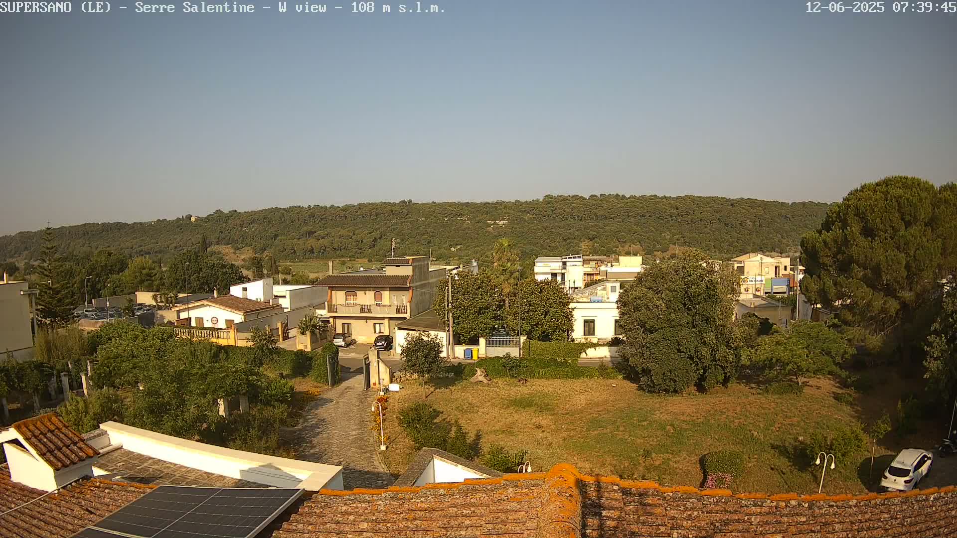 Supersano, Serre Salentine Live Cam - Lecce, Apulia, Italy