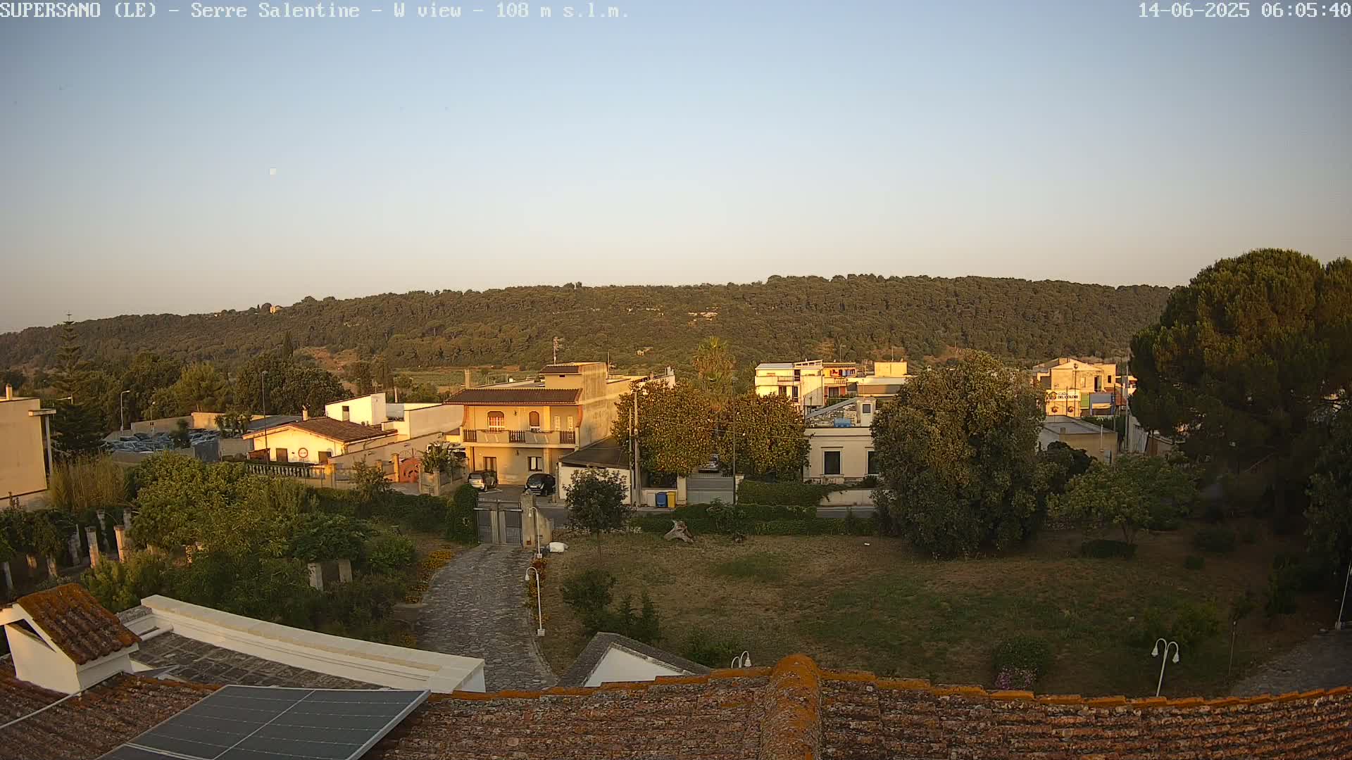 Supersano, Serre Salentine Live Cam - Lecce, Apulia, Italy