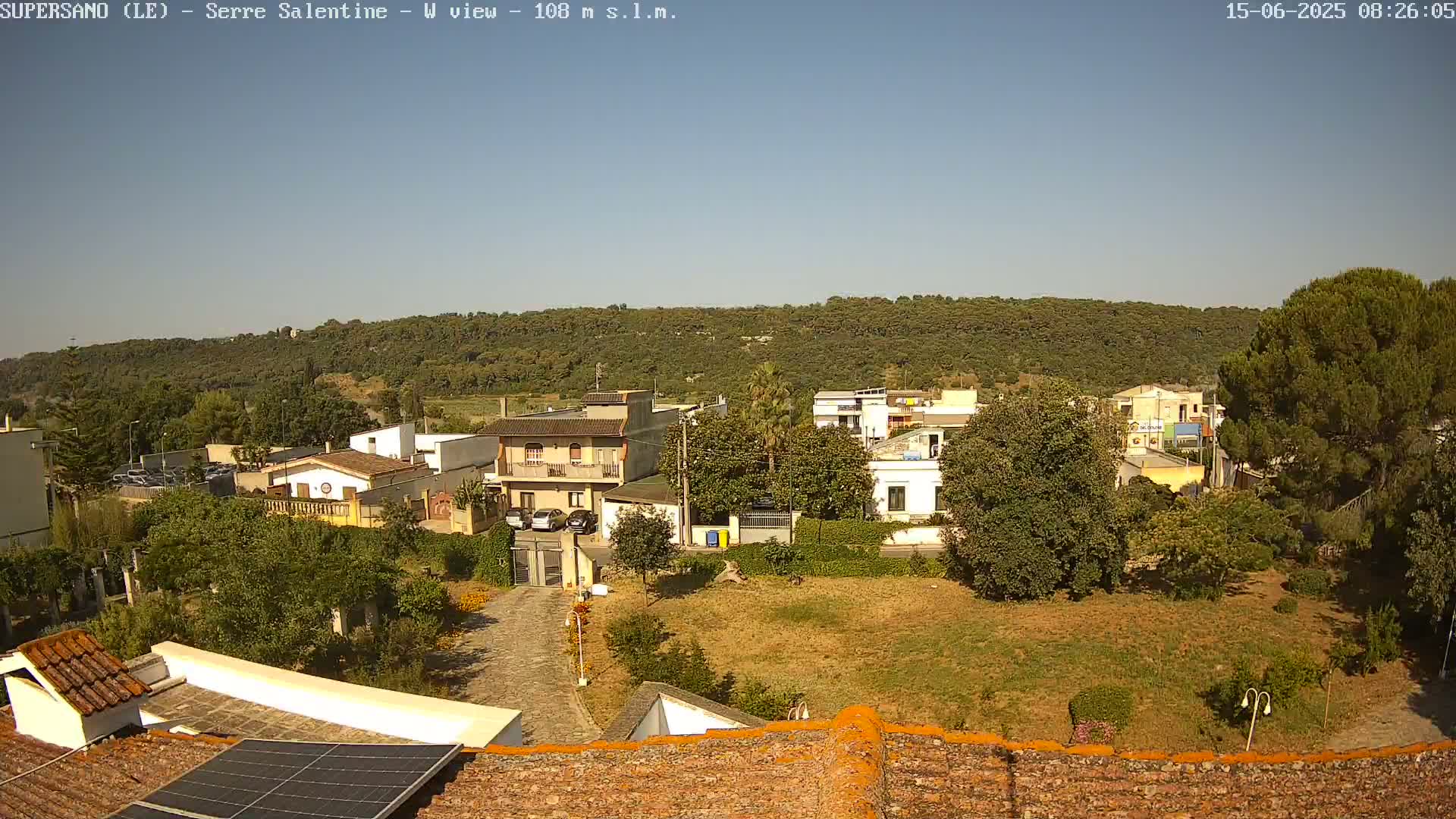 Supersano, Serre Salentine Live Cam - Lecce, Apulia, Italy