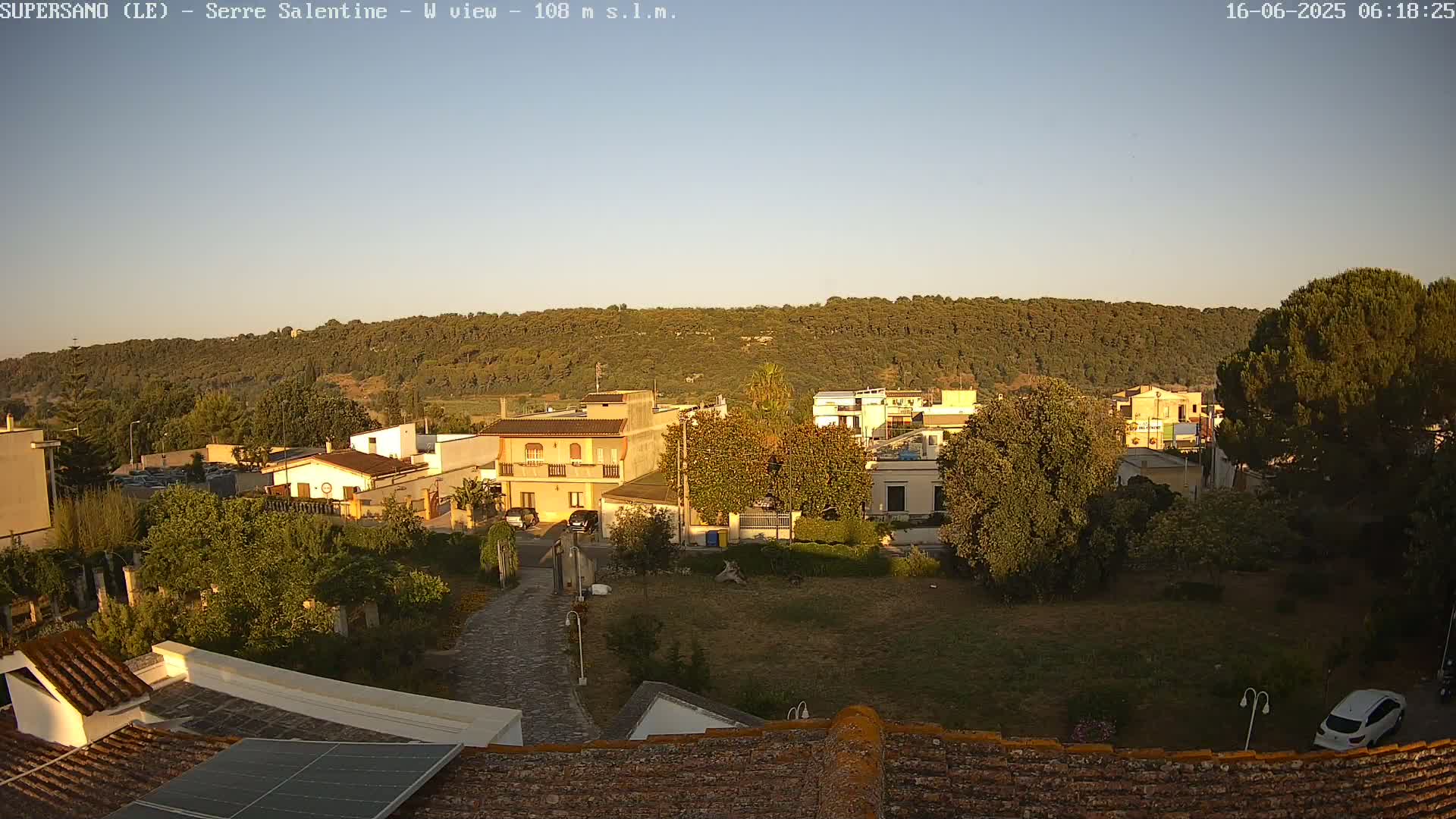 Supersano, Serre Salentine Live Cam - Lecce, Apulia, Italy