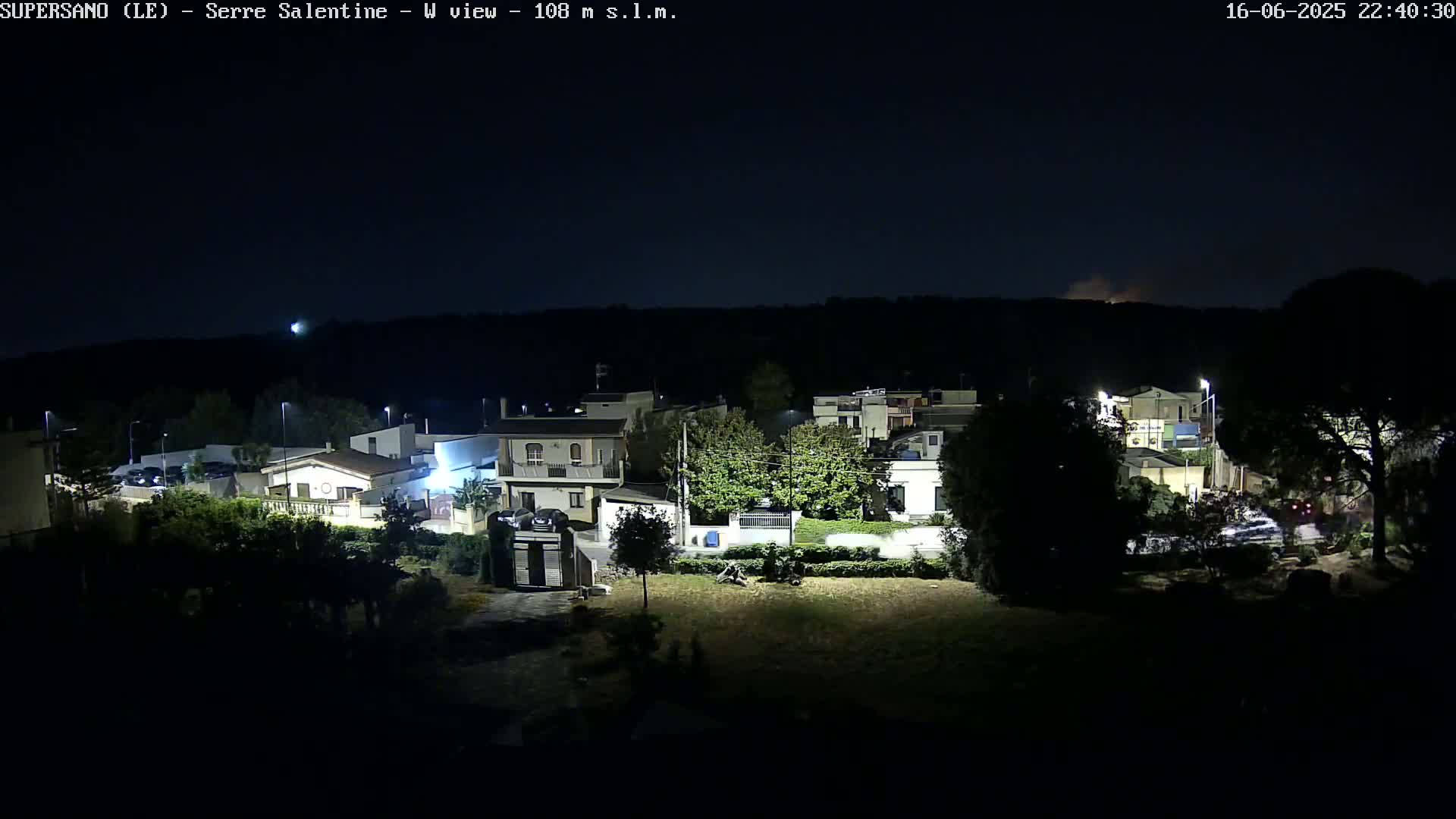 Supersano, Serre Salentine Live Cam - Lecce, Apulia, Italy