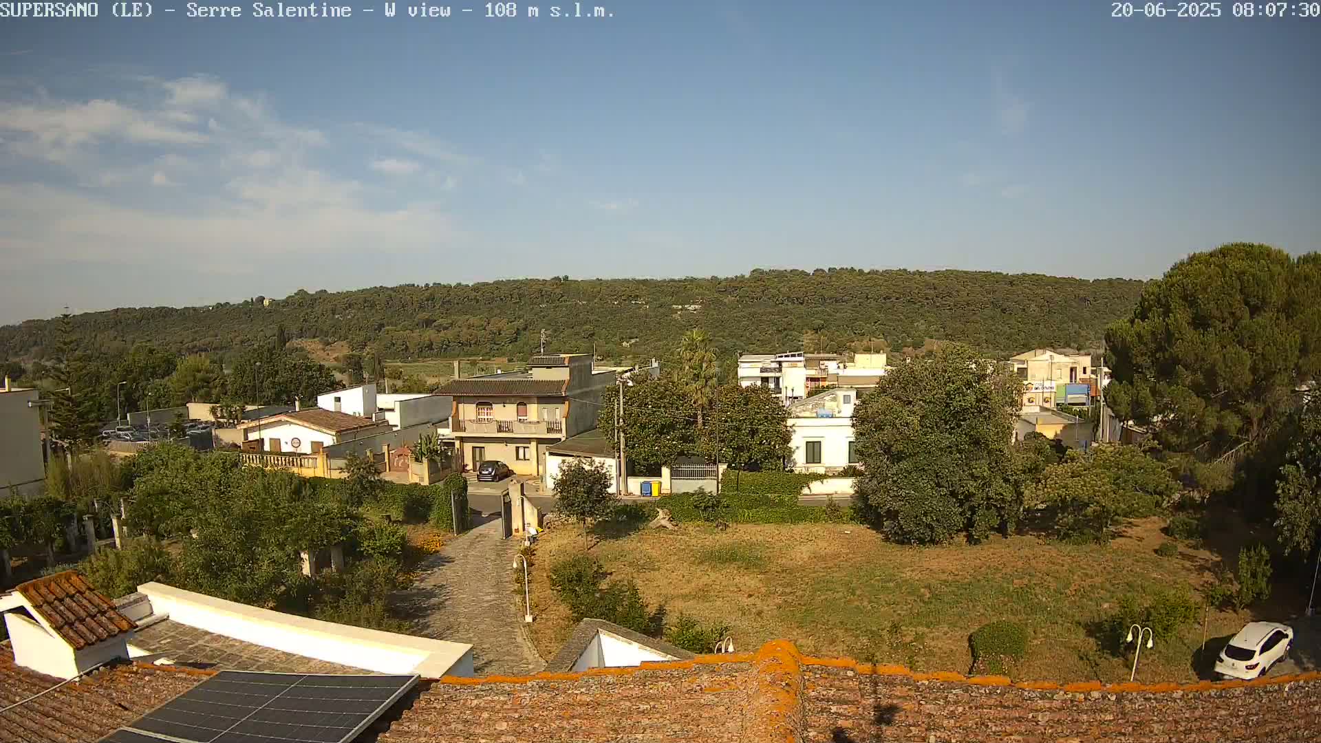 Supersano, Serre Salentine Live Cam - Lecce, Apulia, Italy