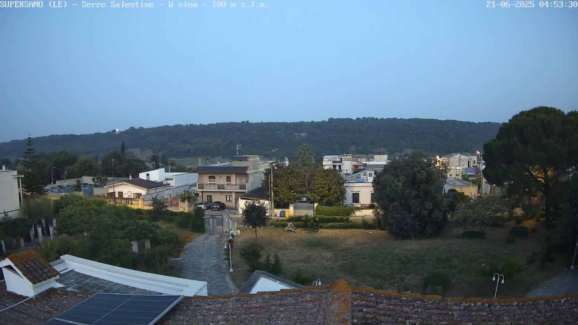 Supersano, Serre Salentine Live Cam - Lecce, Apulia, Italy