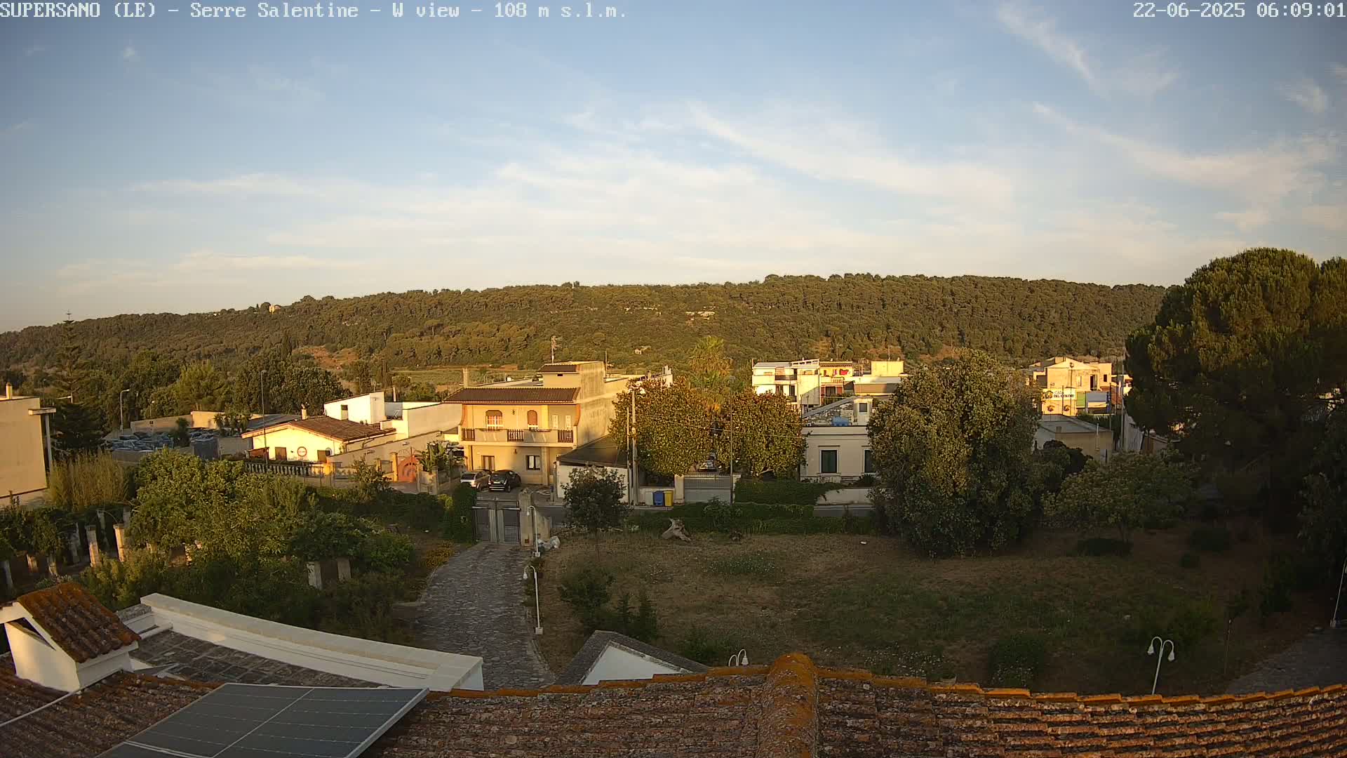 Supersano, Serre Salentine Live Cam - Lecce, Apulia, Italy