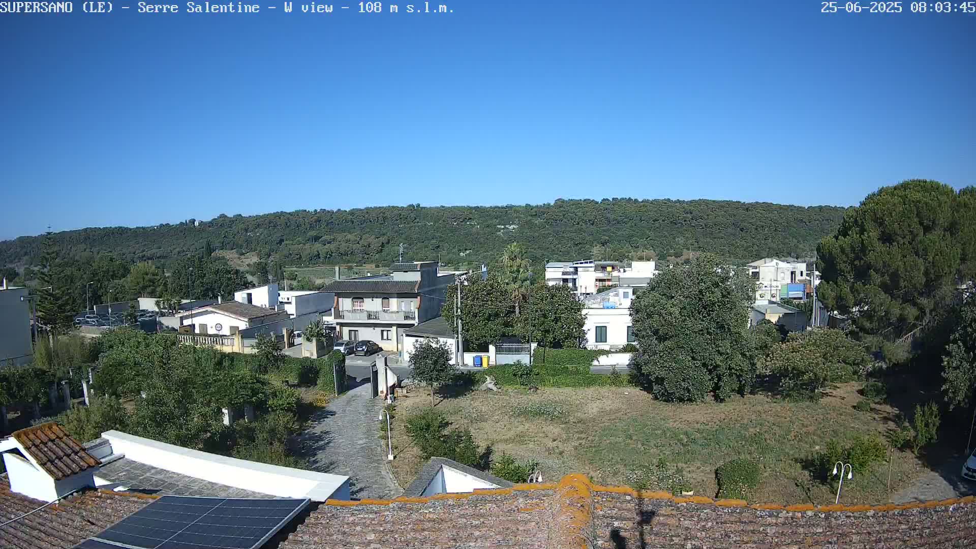 Supersano, Serre Salentine Live Cam - Lecce, Apulia, Italy