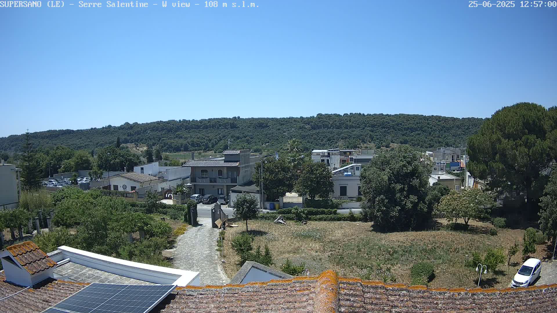Supersano, Serre Salentine Live Cam - Lecce, Apulia, Italy