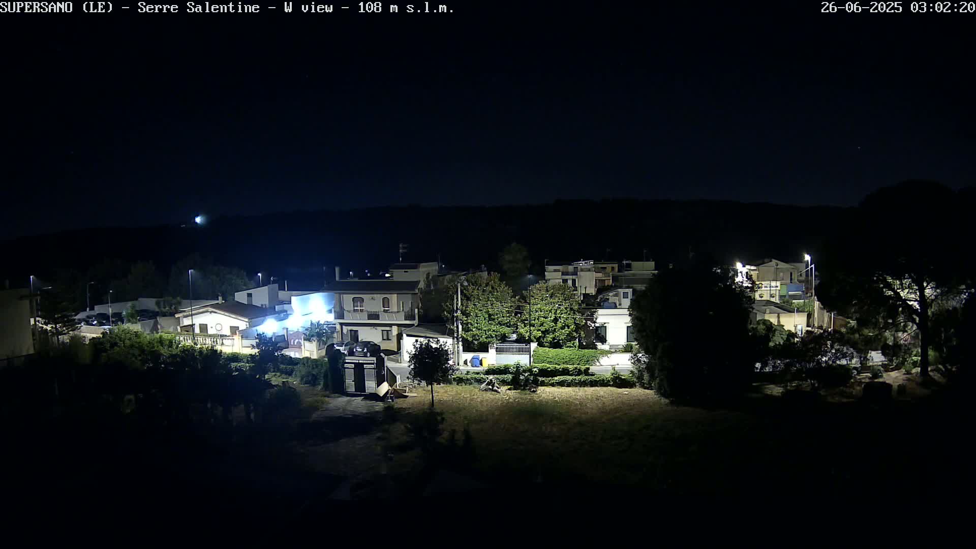 Supersano, Serre Salentine Live Cam - Lecce, Apulia, Italy