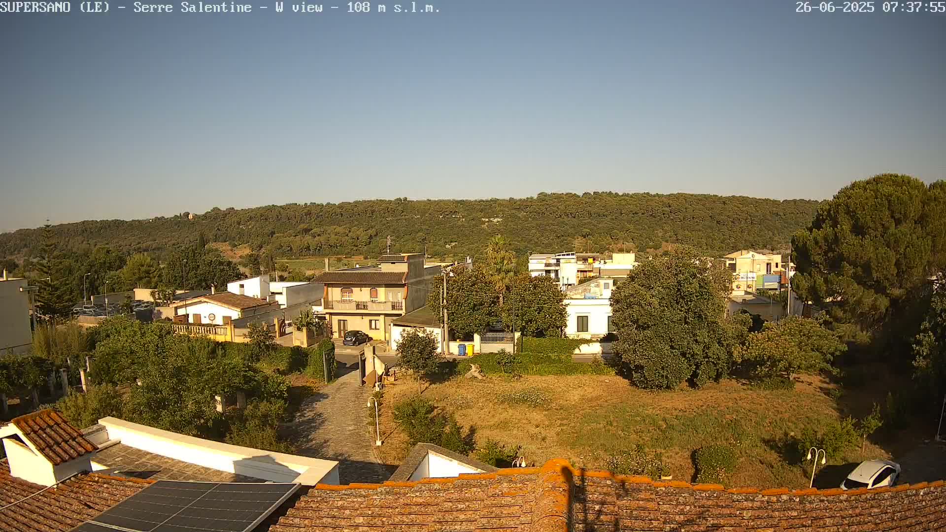 Supersano, Serre Salentine Live Cam - Lecce, Apulia, Italy