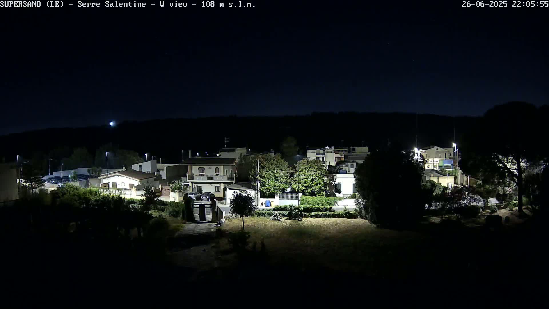 Supersano, Serre Salentine Live Cam - Lecce, Apulia, Italy