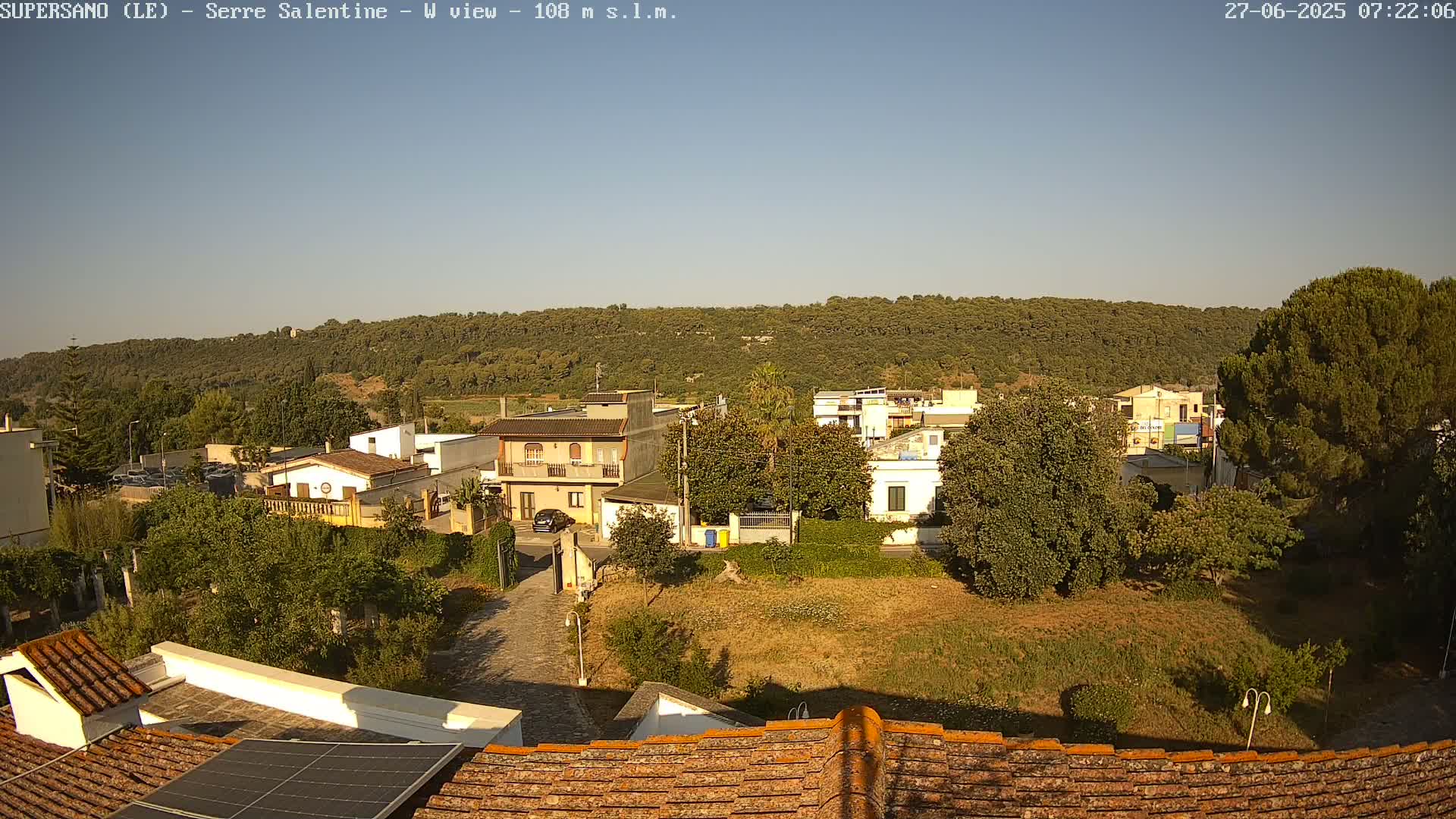 Supersano, Serre Salentine Live Cam - Lecce, Apulia, Italy