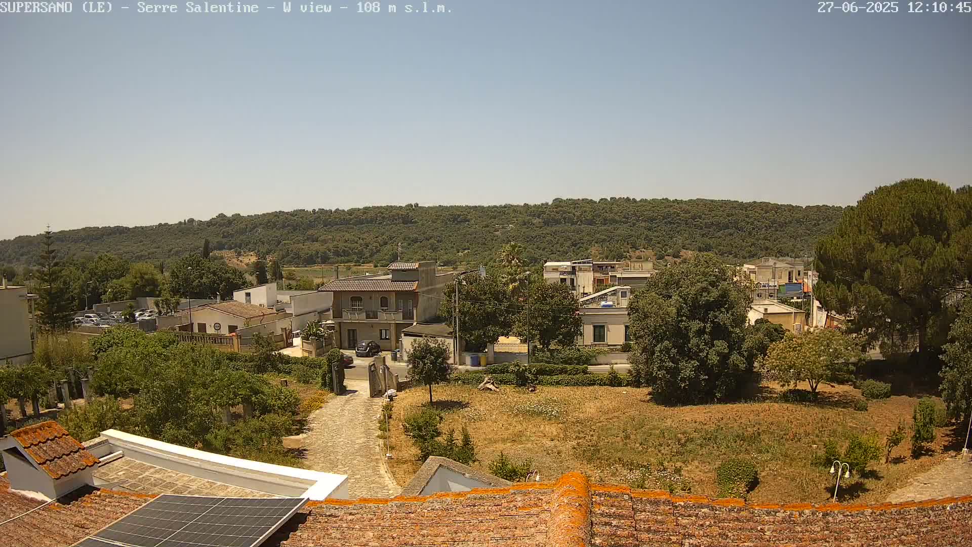 Supersano, Serre Salentine Live Cam - Lecce, Apulia, Italy