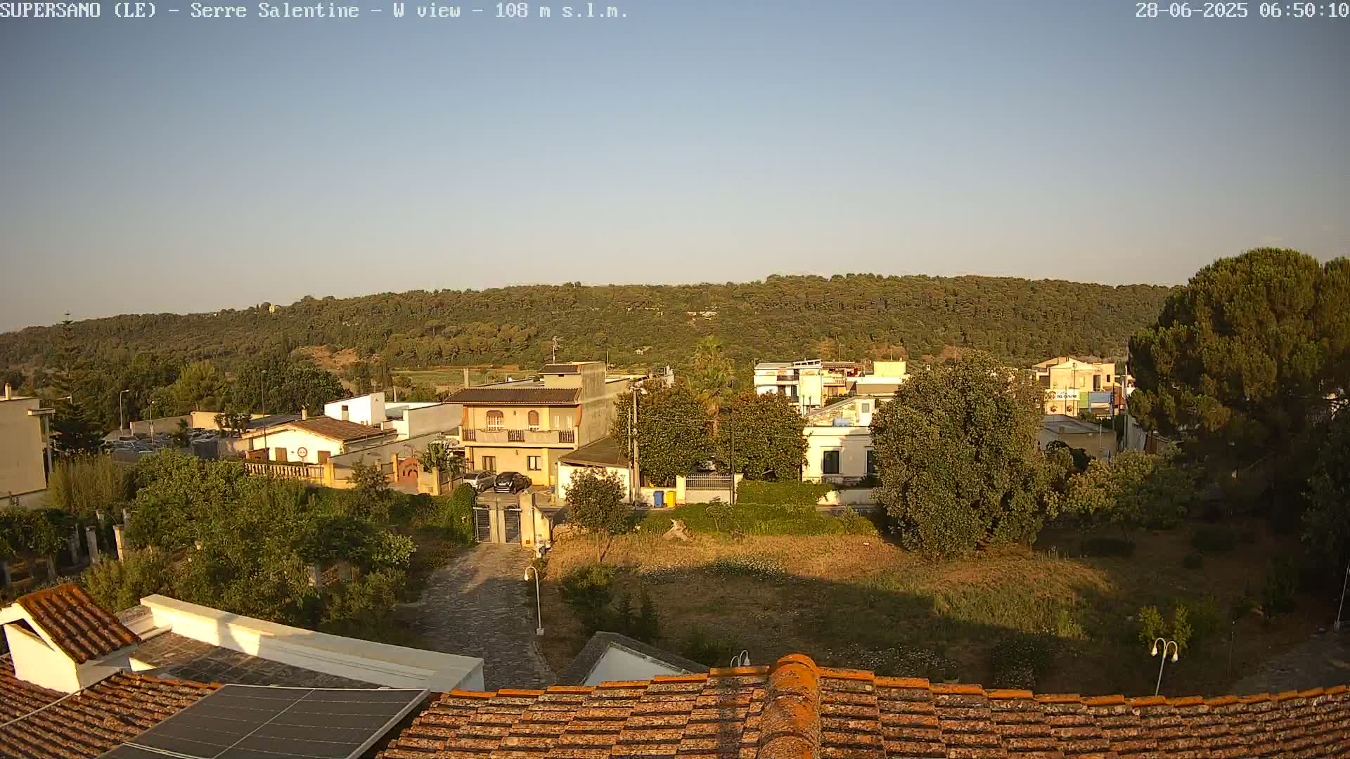 Supersano, Serre Salentine Live Cam - Lecce, Apulia, Italy