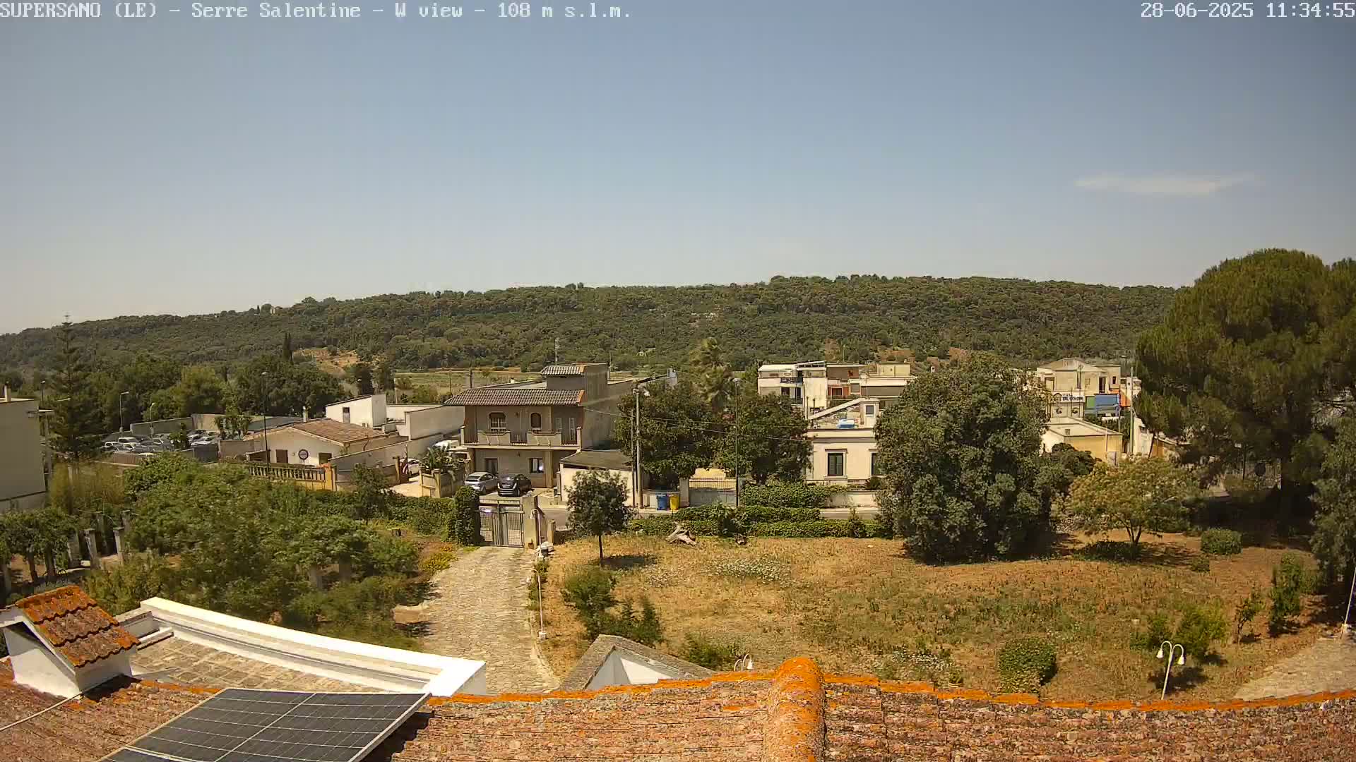 Supersano, Serre Salentine Live Cam - Lecce, Apulia, Italy