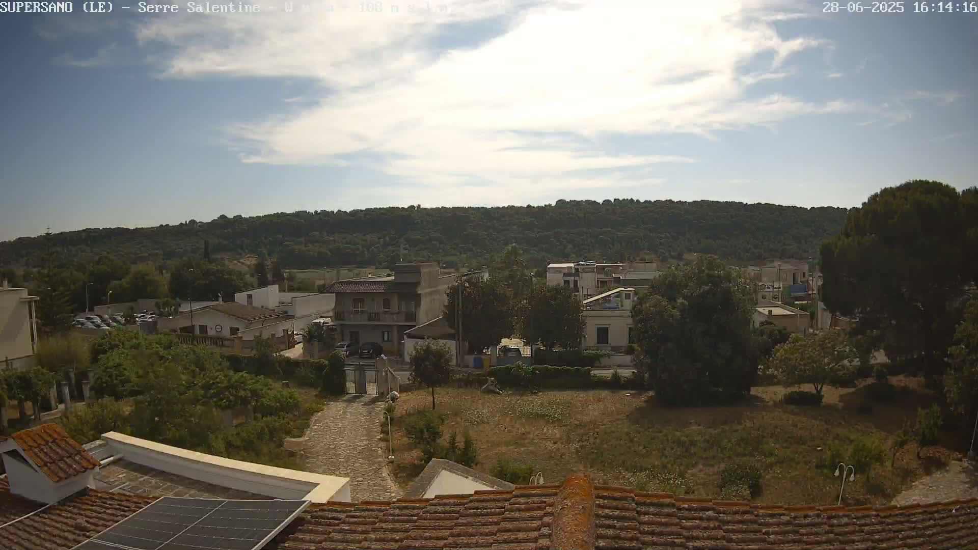 Supersano, Serre Salentine Live Cam - Lecce, Apulia, Italy