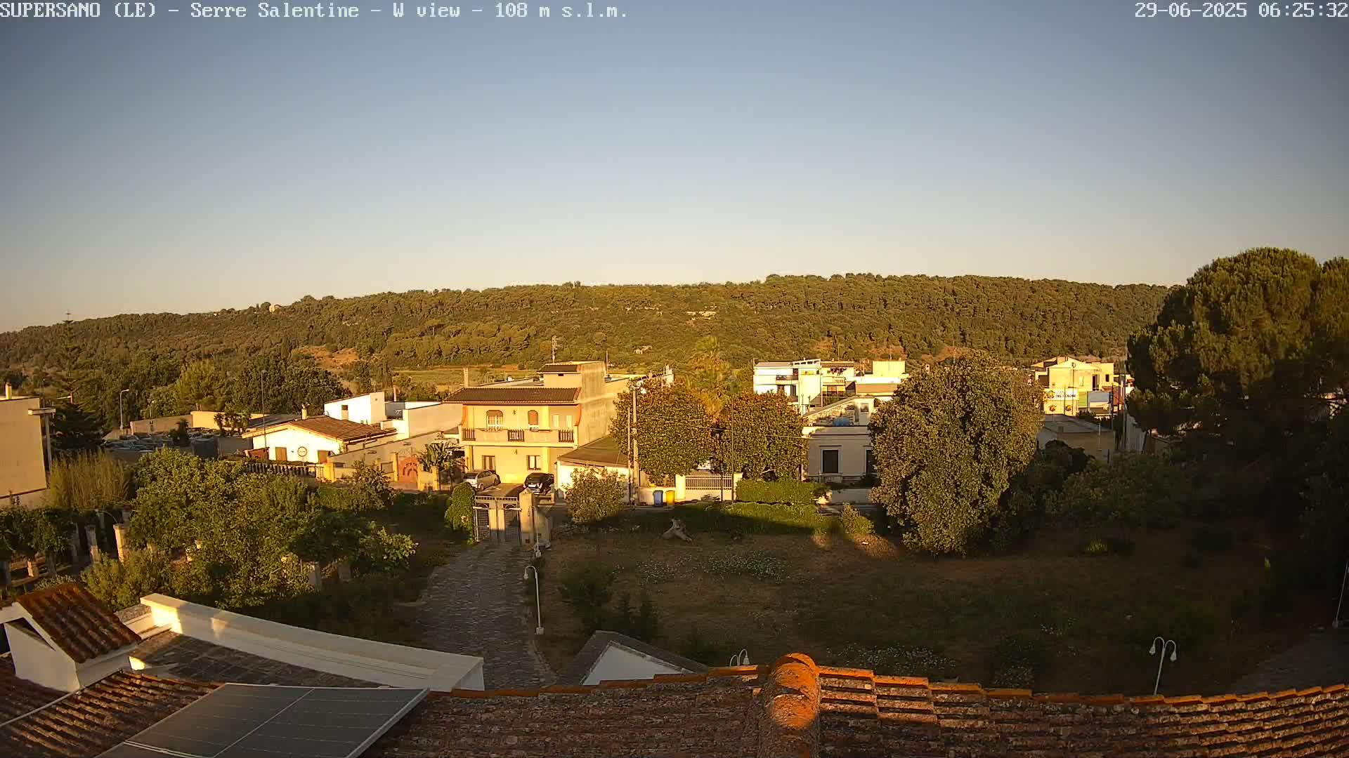 Supersano, Serre Salentine Live Cam - Lecce, Apulia, Italy